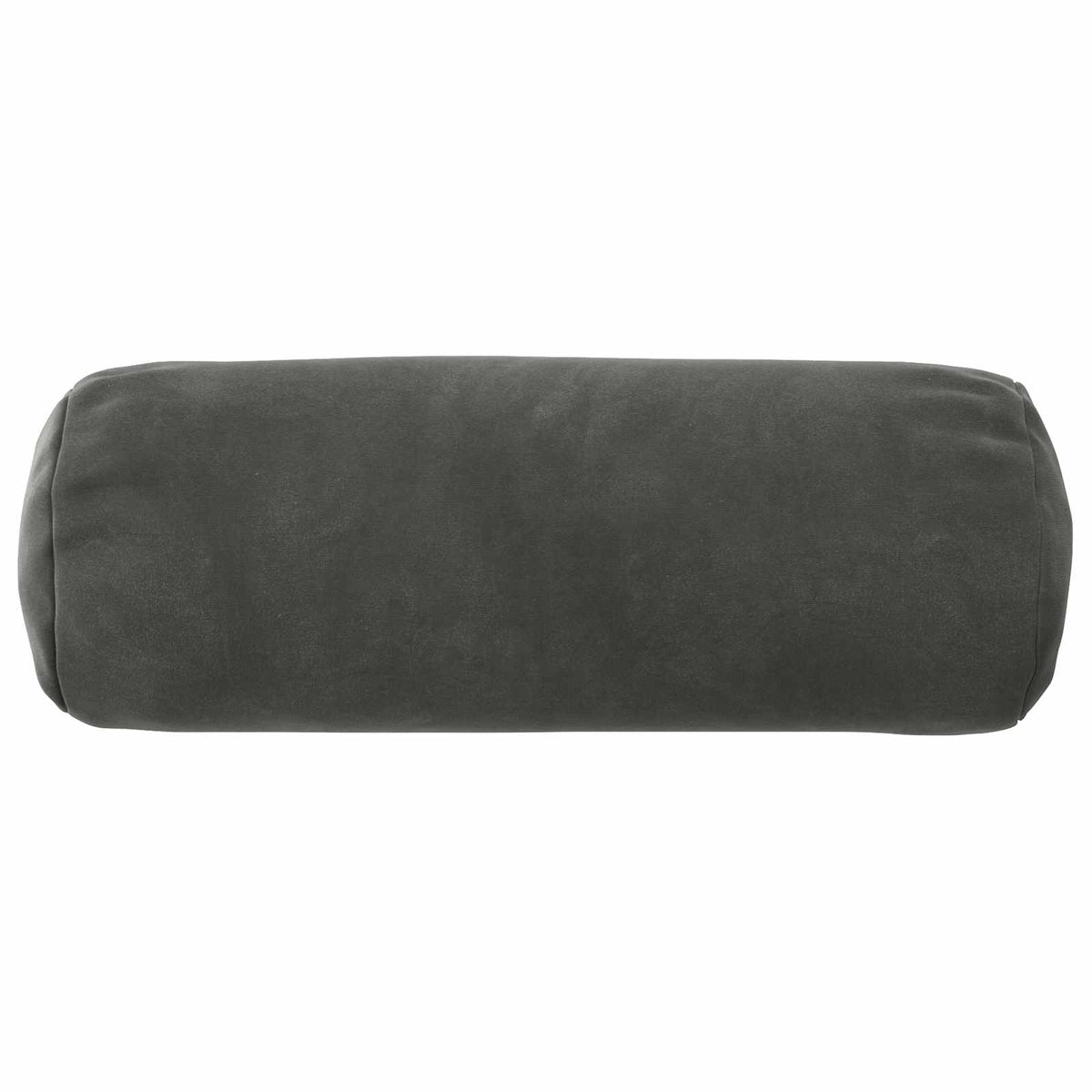 Presvlaka za jastuk 2 pcs HEERLEN Tamnosiva Ø 15 x 40 cm Baršun
