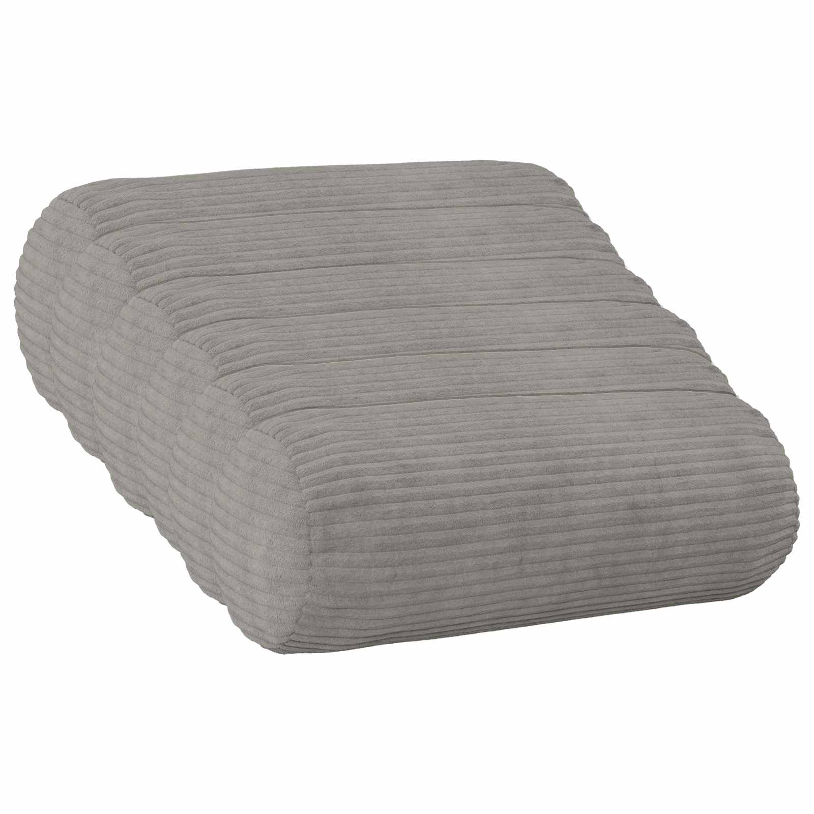Presvlaka za jastuk 6 pcs HEERLEN Svjetlosiva Ø 15 x 40 cm Kord