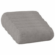 Presvlaka za jastuk 6 pcs HEERLEN Svjetlosiva Ø 15 x 40 cm Kord