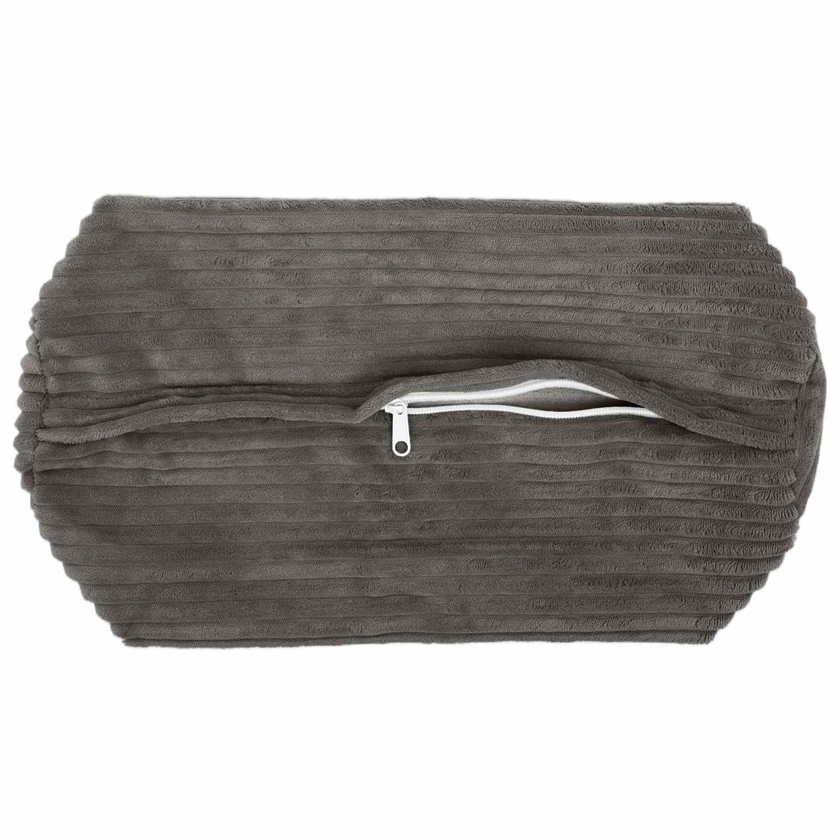 Presvlaka za jastuk 6 pcs HEERLEN Tamnosiva Ø 15 x 40 cm Kord