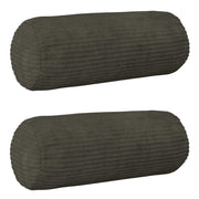 Presvlaka za jastuk 2 pcs HEERLEN Antracit Ø 15 x 40 cm Kord
