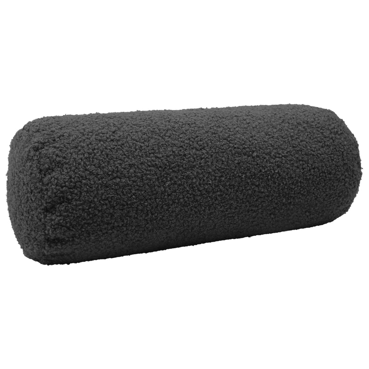 Presvlaka za jastuk 6 pcs HEERLEN Tamnosiva Ø 15 x 40 cm Bouclé