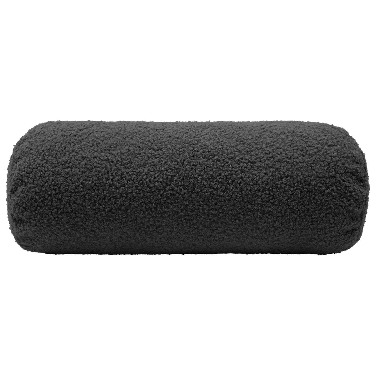 Presvlaka za jastuk 6 pcs HEERLEN Tamnosiva Ø 15 x 40 cm Bouclé