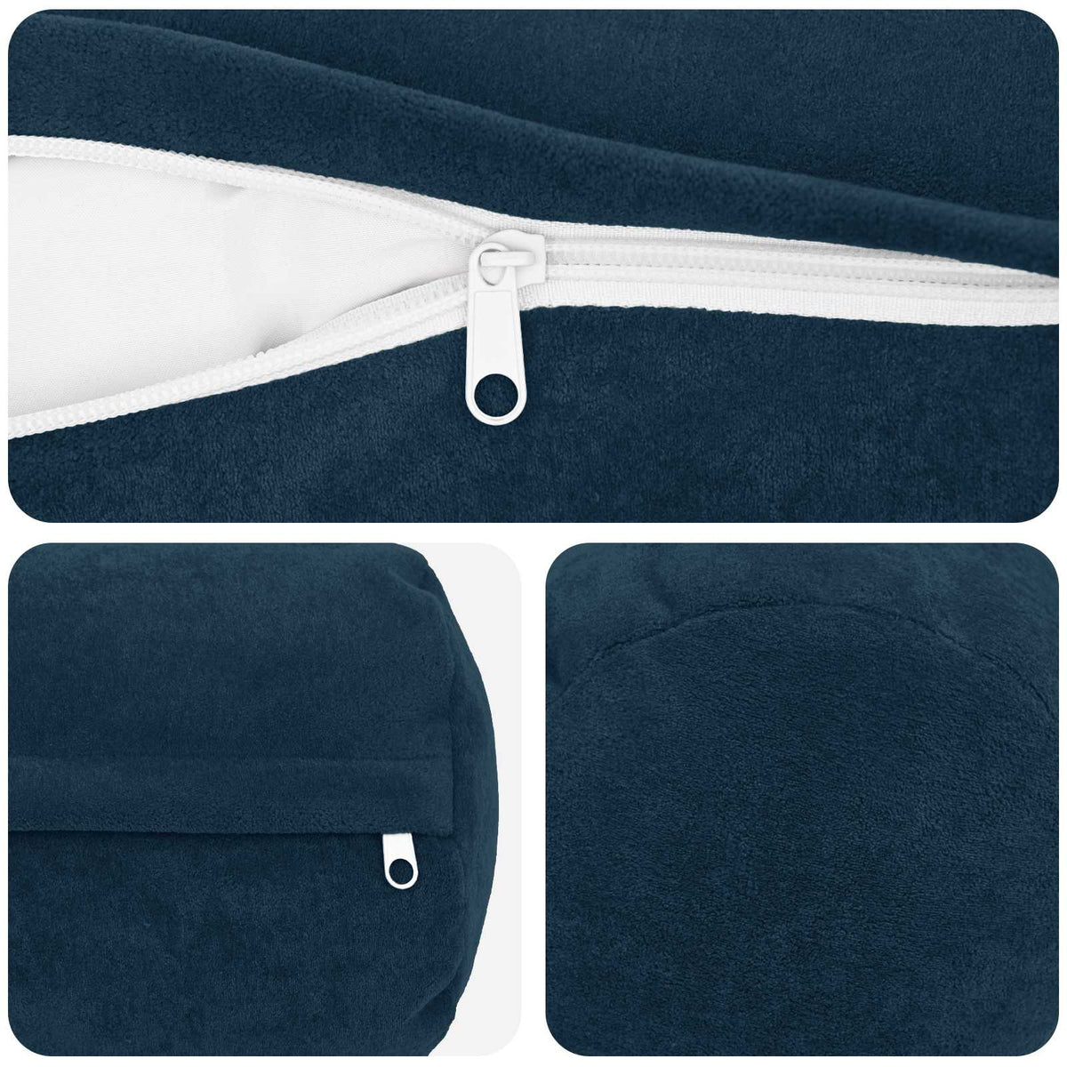 Presvlaka za jastuk 6 pcs HEERLEN Plava Ø 15 x 40 cm