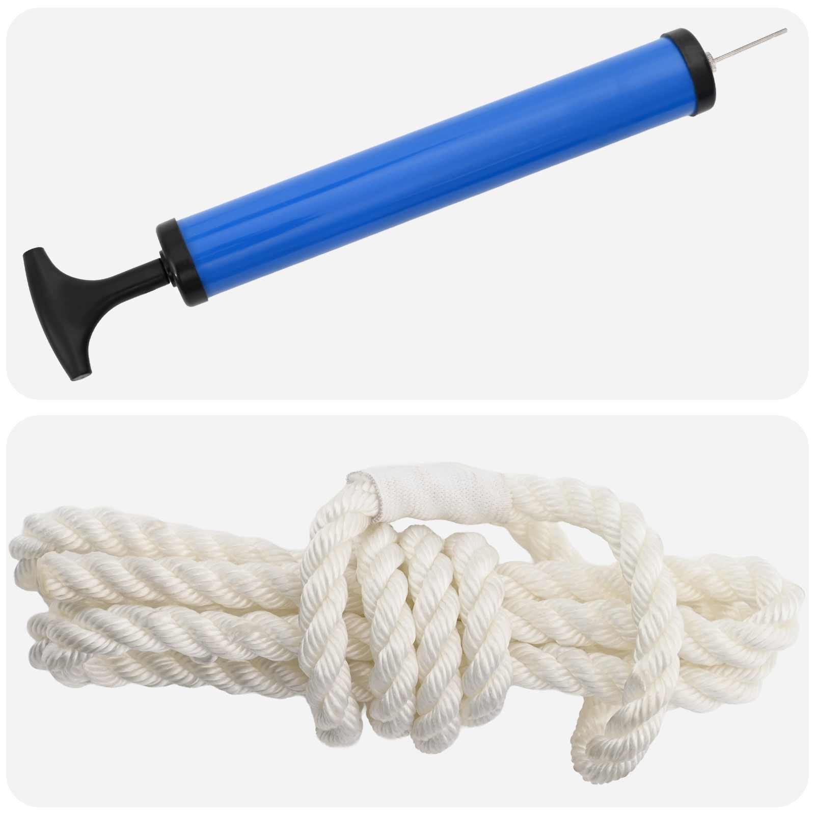 Odbojnici za čamce 2 kom. Ø 11 x 40 cm Plava PVC