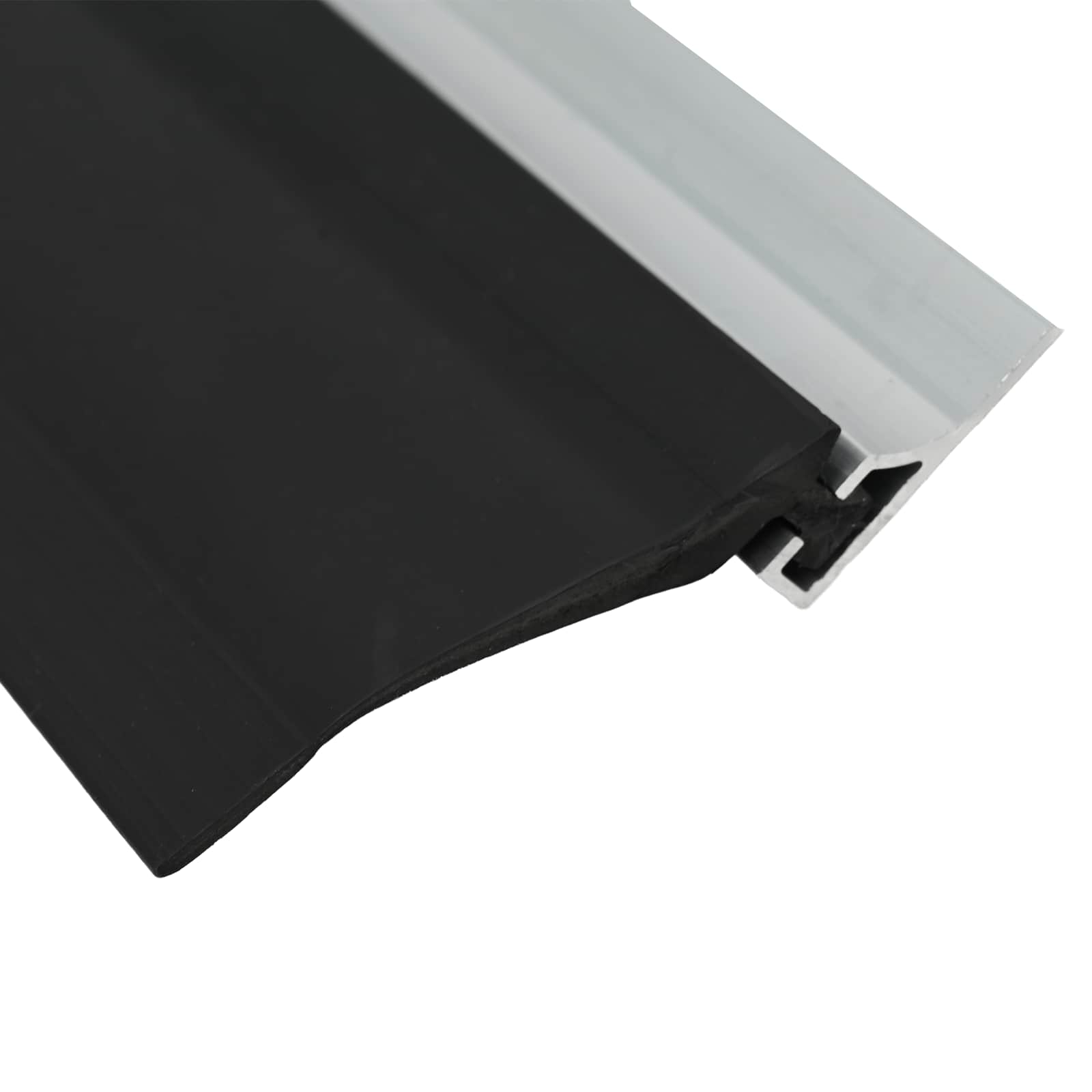 Brtva za garažna vrata Crna 52 x 2 mm 5 m PVC