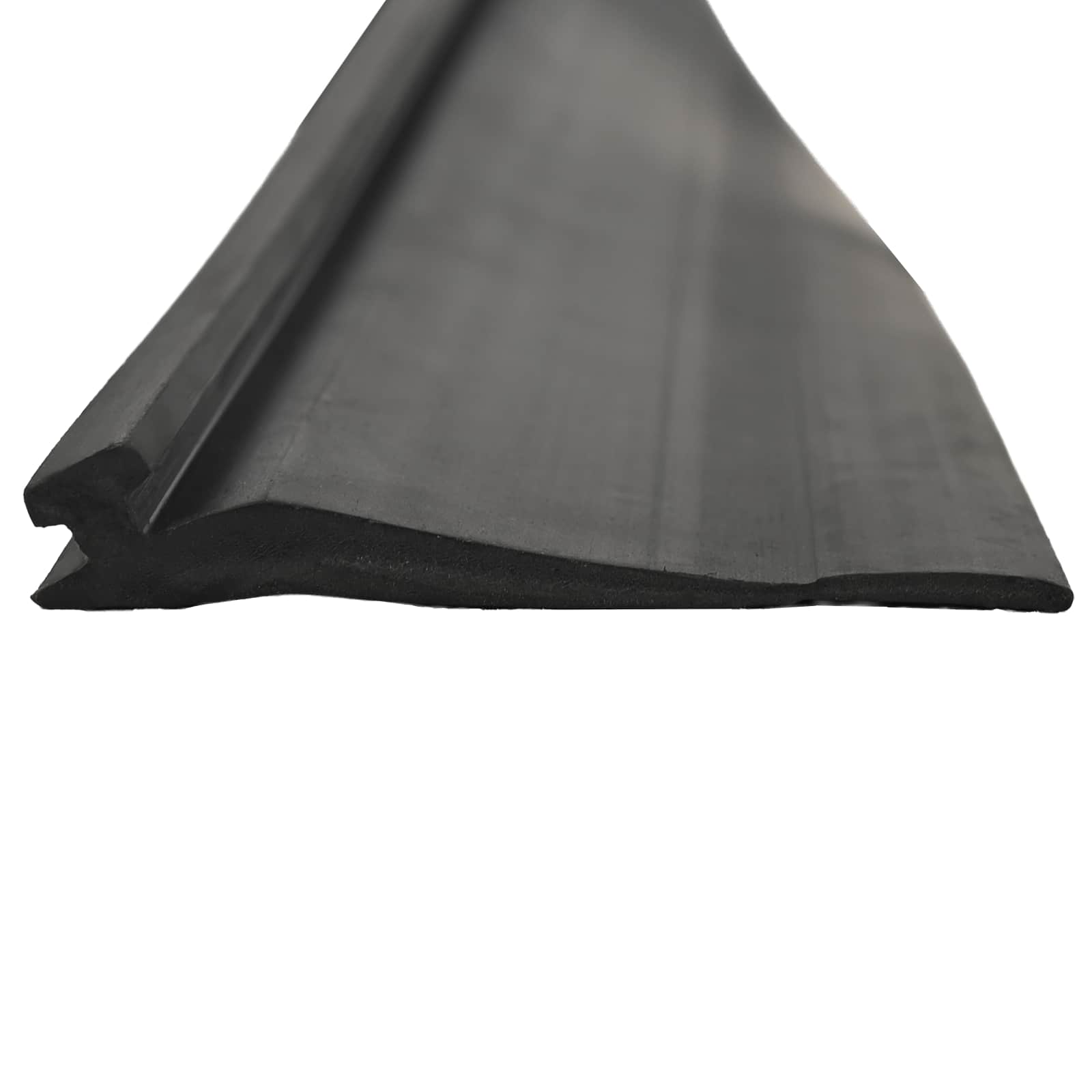 Brtva za garažna vrata Crna 52 x 2 mm 5 m PVC