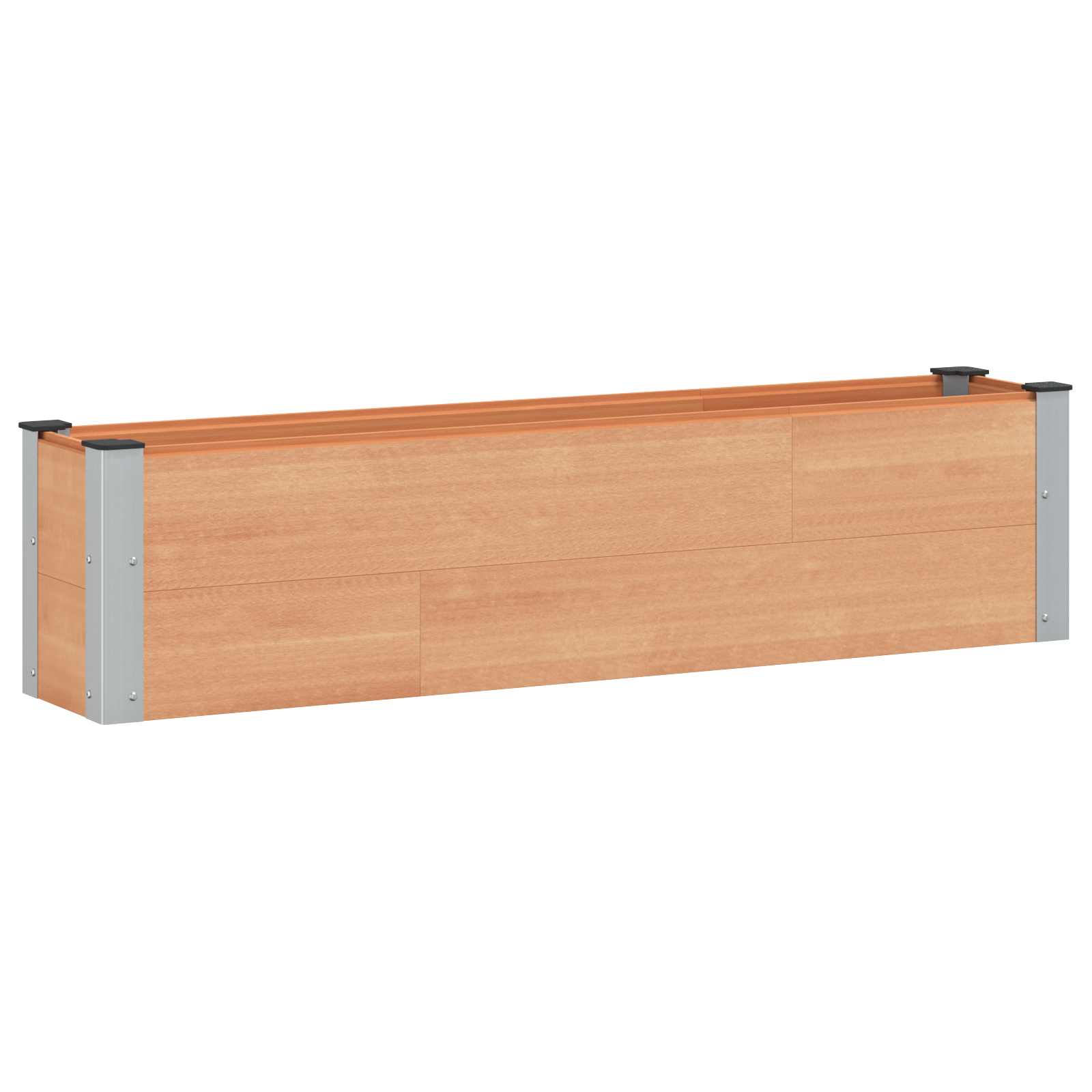 Povišena vrtna gredica Smeđa 150 x 30 x 36 cm