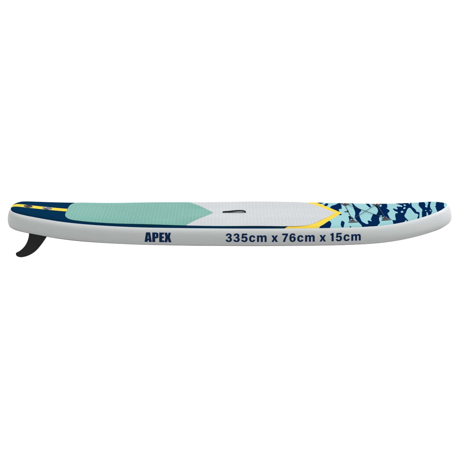 Inflatable Stand Up Paddle Board APEX 335 x 76 x 15 cm Plava za