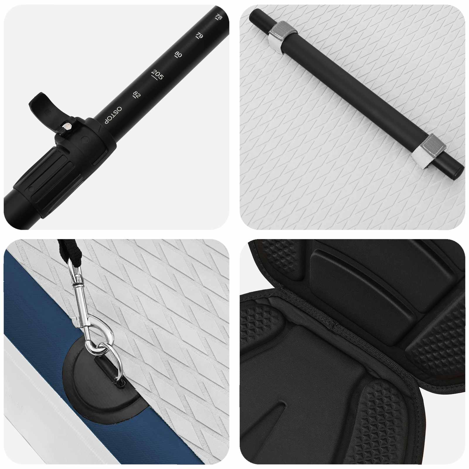 SUP Daska s Mjestom 2-u-1 APEX 335 x 76 x 15 cm Plava za
