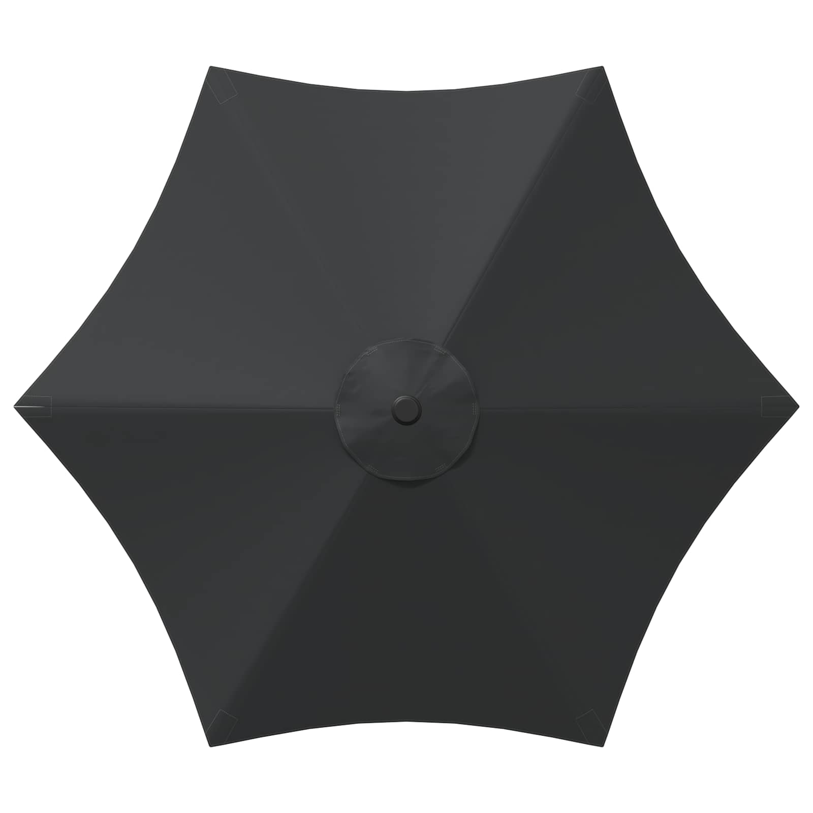 Vrtni Parasol s Podnožjem 300 x 300 cm Poliester Pravokutni