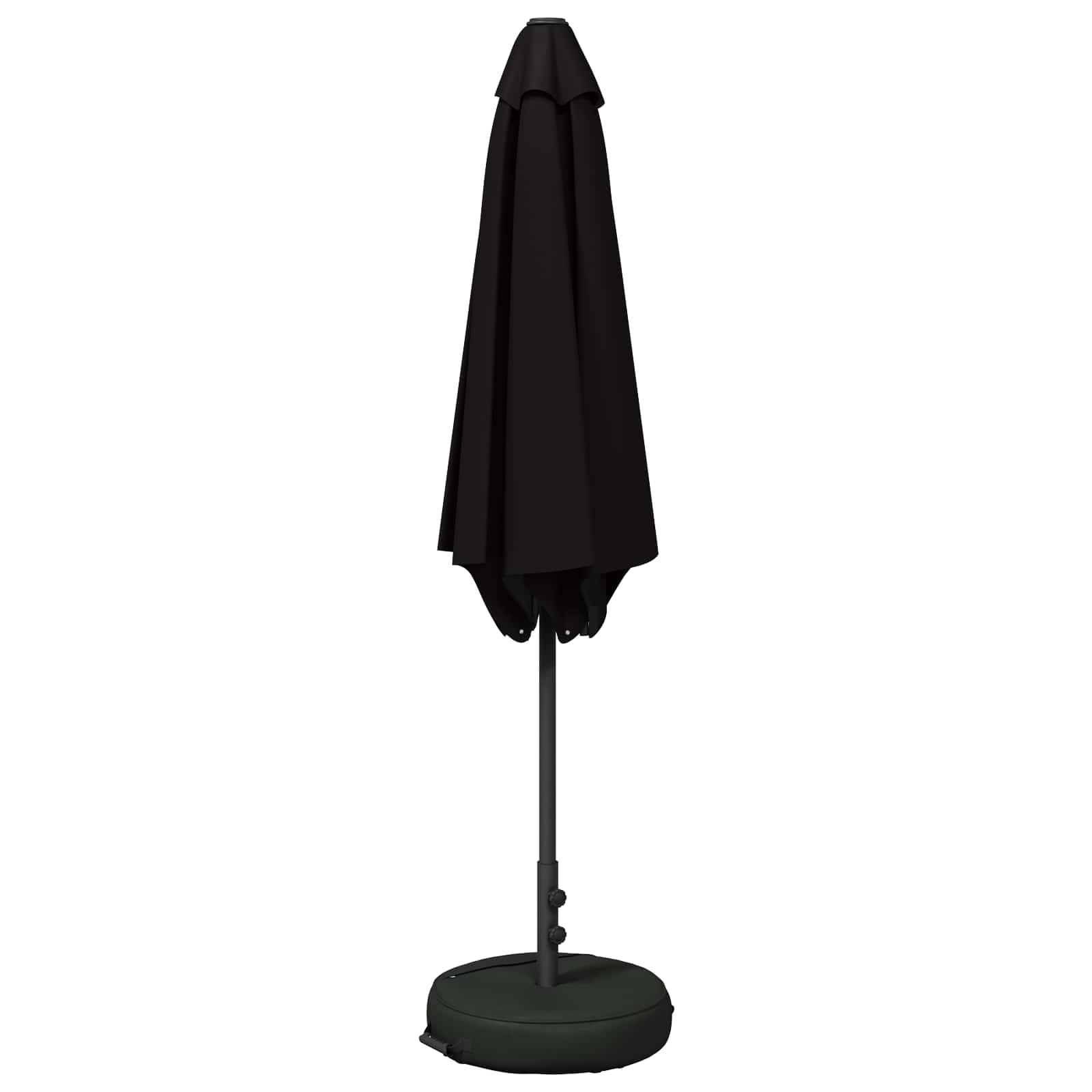 Vrtni Parasol s Podnožjem 300 x 300 cm Poliester Pravokutni
