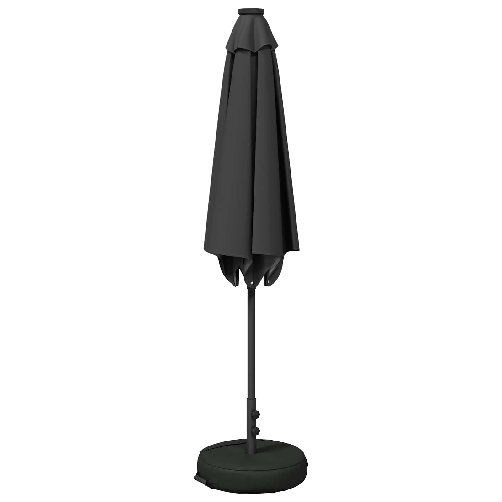 Suncobran za vrt s LED svjetlima i postoljem 270 x 270 cm