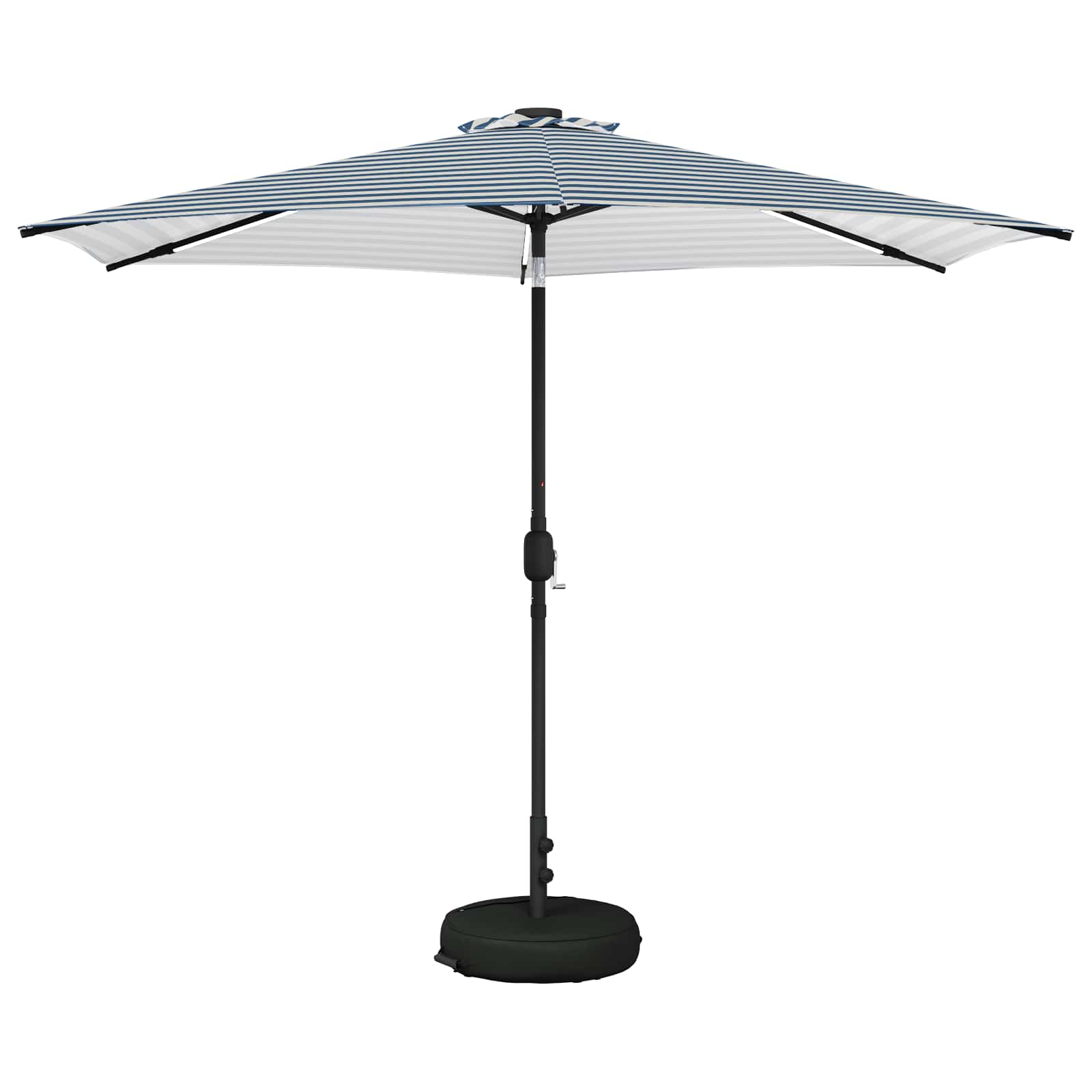 Suncobran za vrt s LED svjetlima i postoljem 300 x 300 cm