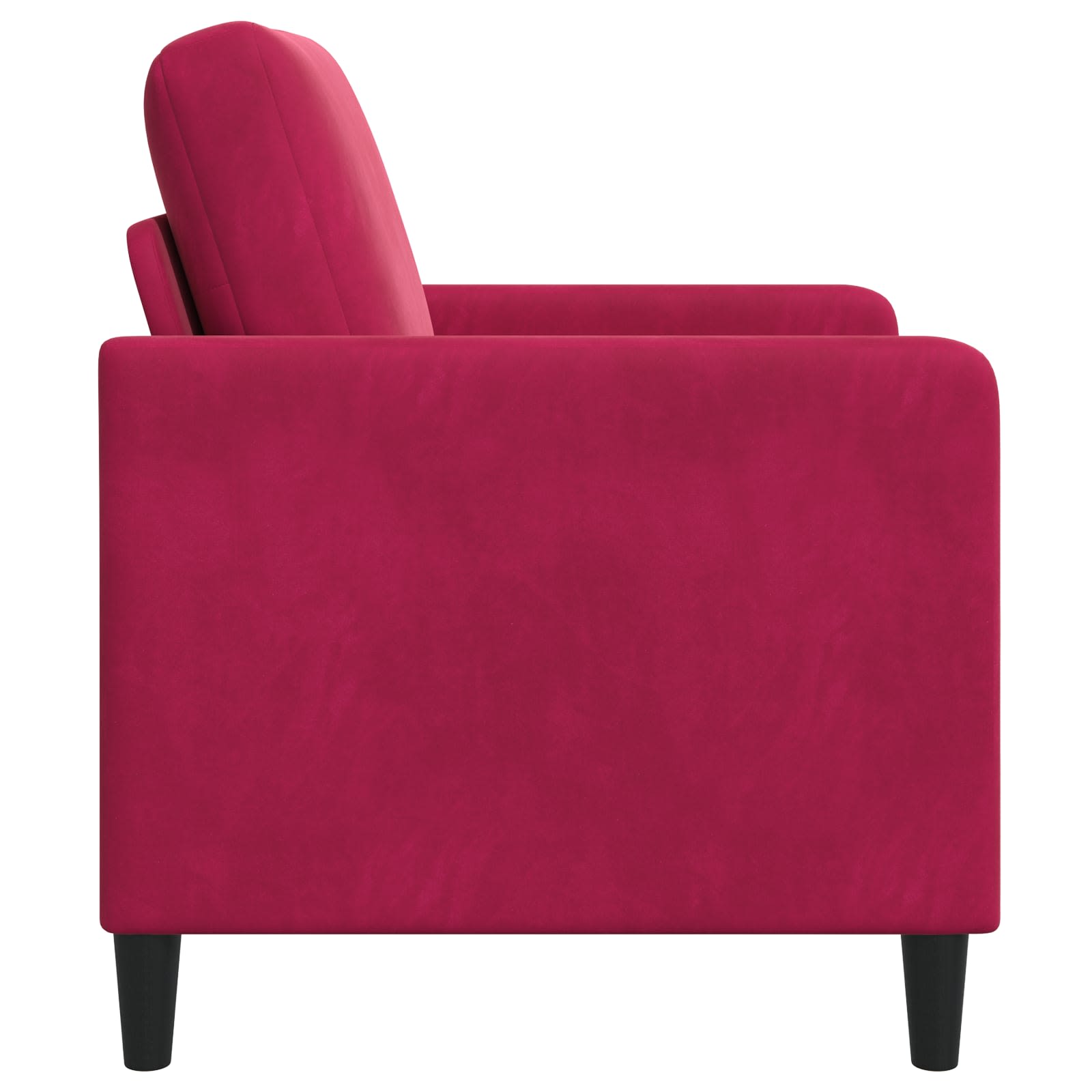 Sofa s pohranom Vinska crvena 72 x 78 x 87 cm Poliester