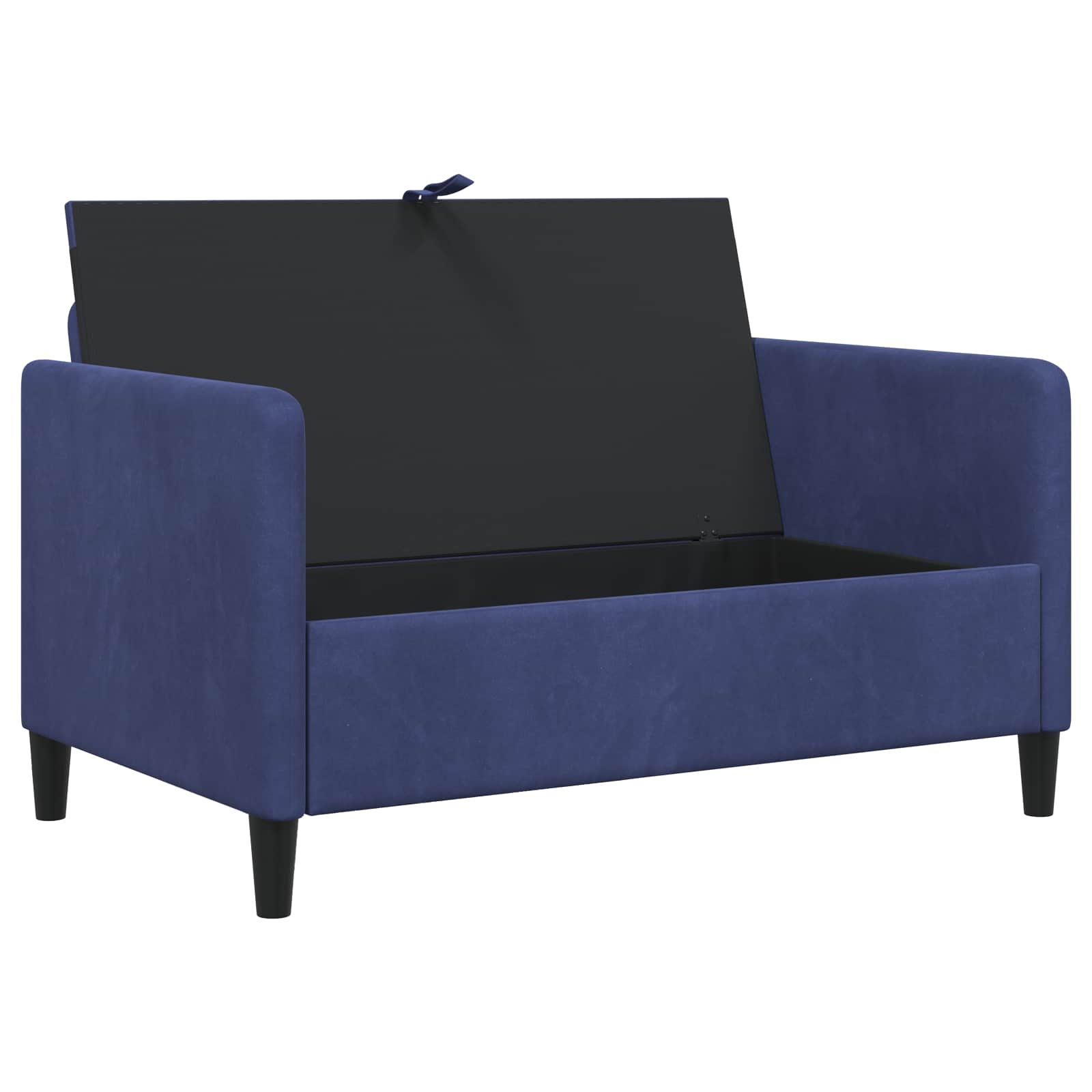 Sofa s pohranom Policijska plava 122 x 78 x 87 cm Poliester