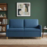 Sofa s pohranom Plava 152 x 78 x 87 cm Poliester
