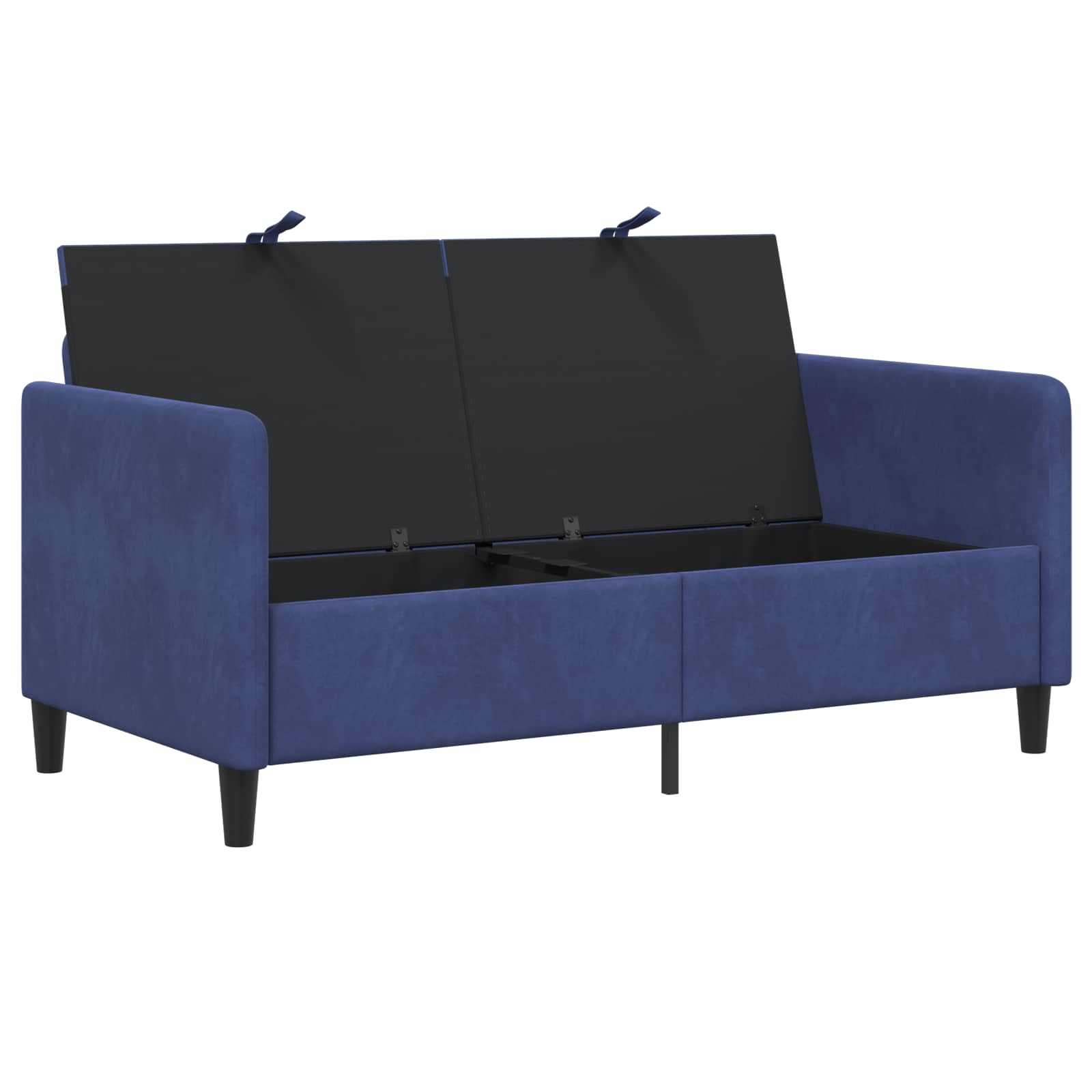 Sofa s pohranom Policijska plava 152 x 78 x 87 cm Poliester