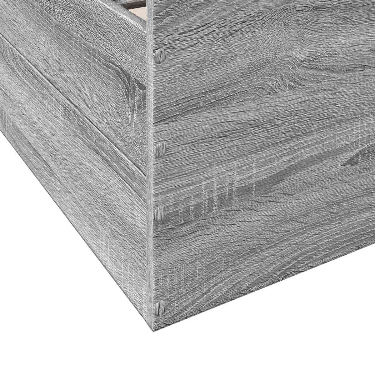 Okvir kreveta s pohranom s ladicama Siva Sonoma 80 x 200 cm