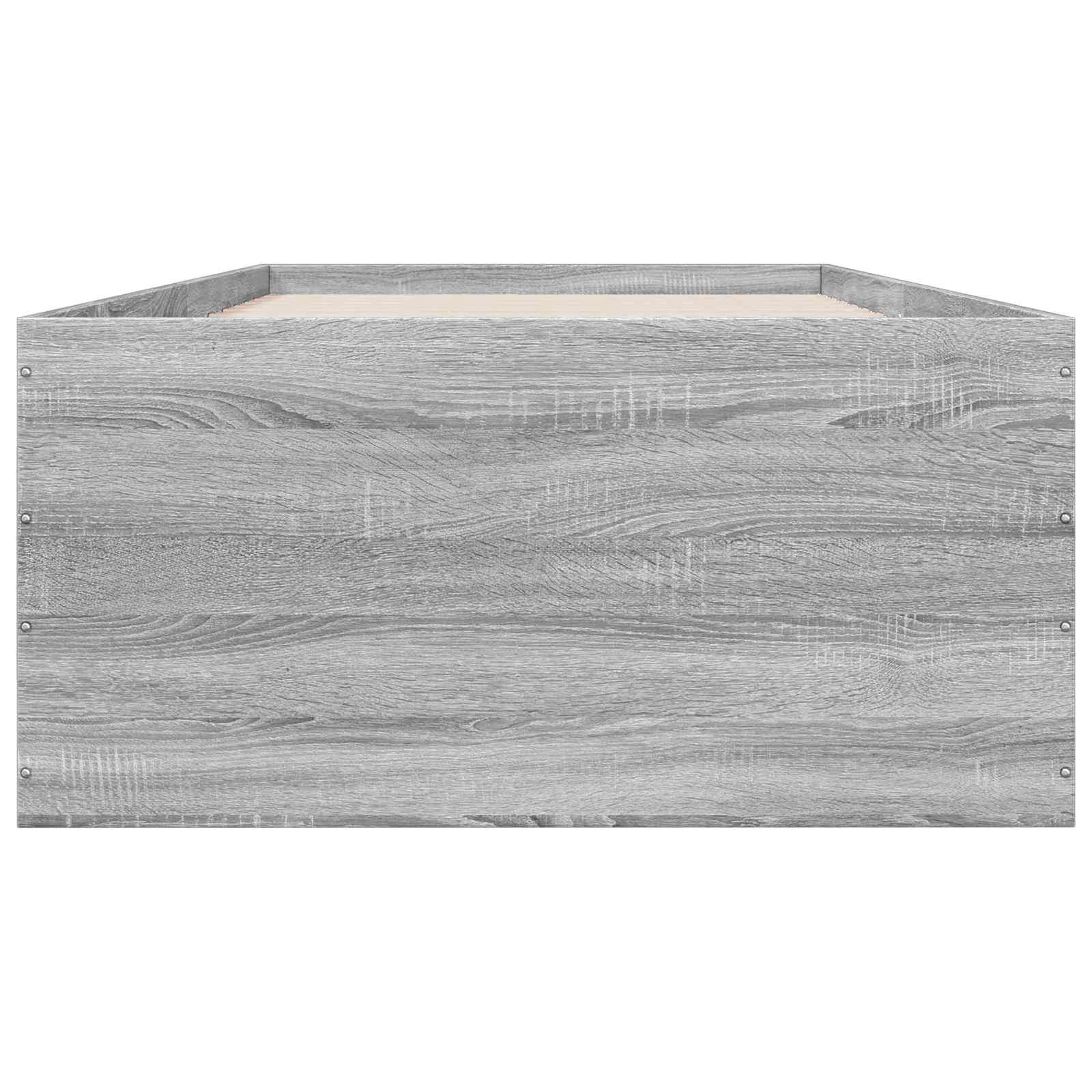 Okvir kreveta za pod Betonska siva 80 x 200 cm