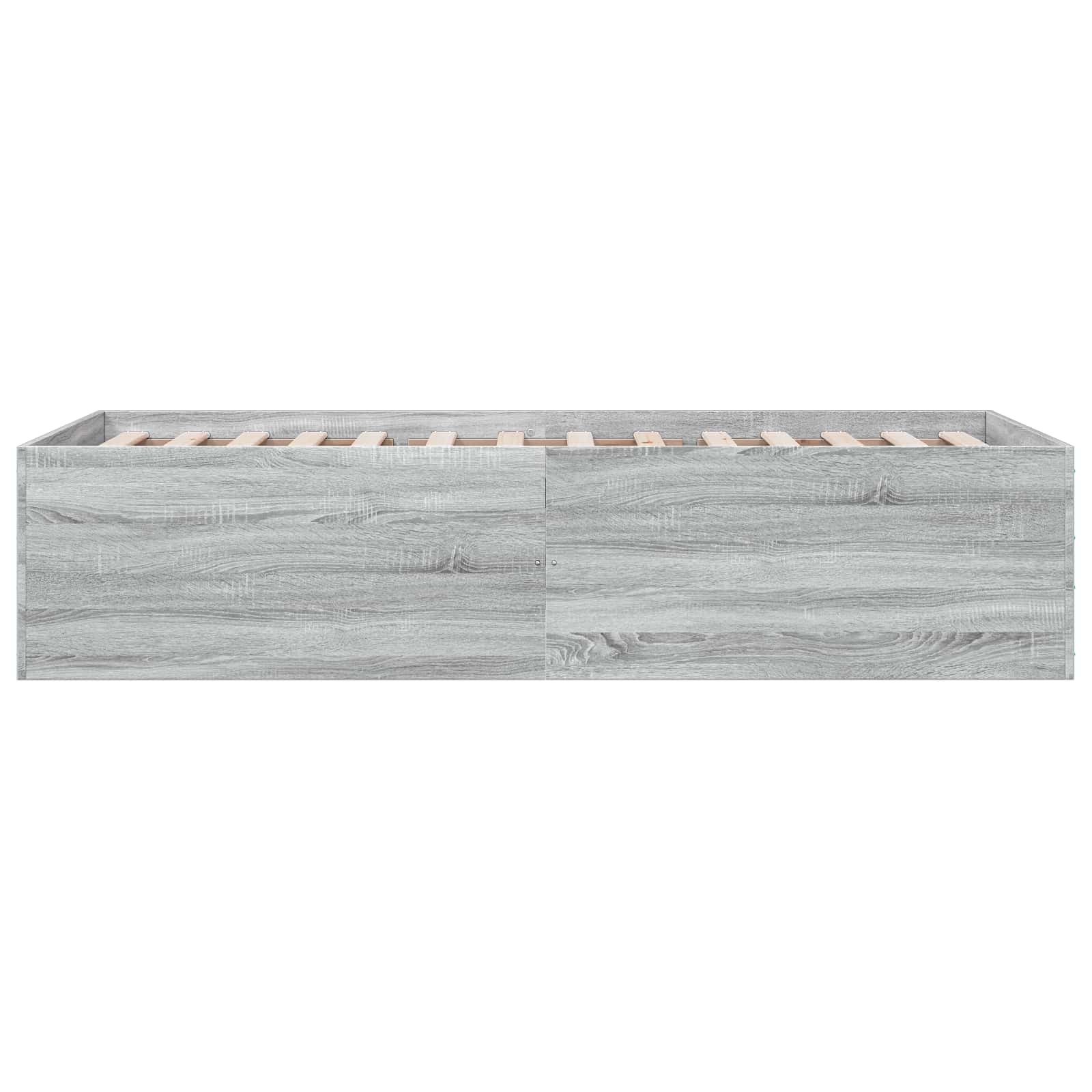 Okvir kreveta za pod Betonska siva 80 x 200 cm