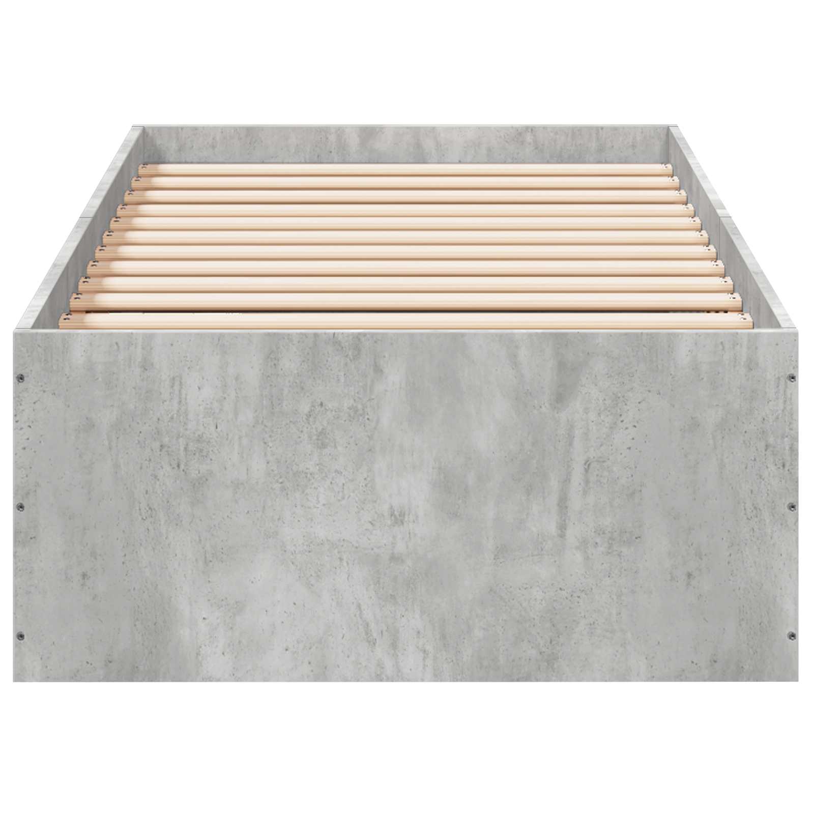 Okvir kreveta za pod Betonska siva 80 x 200 cm