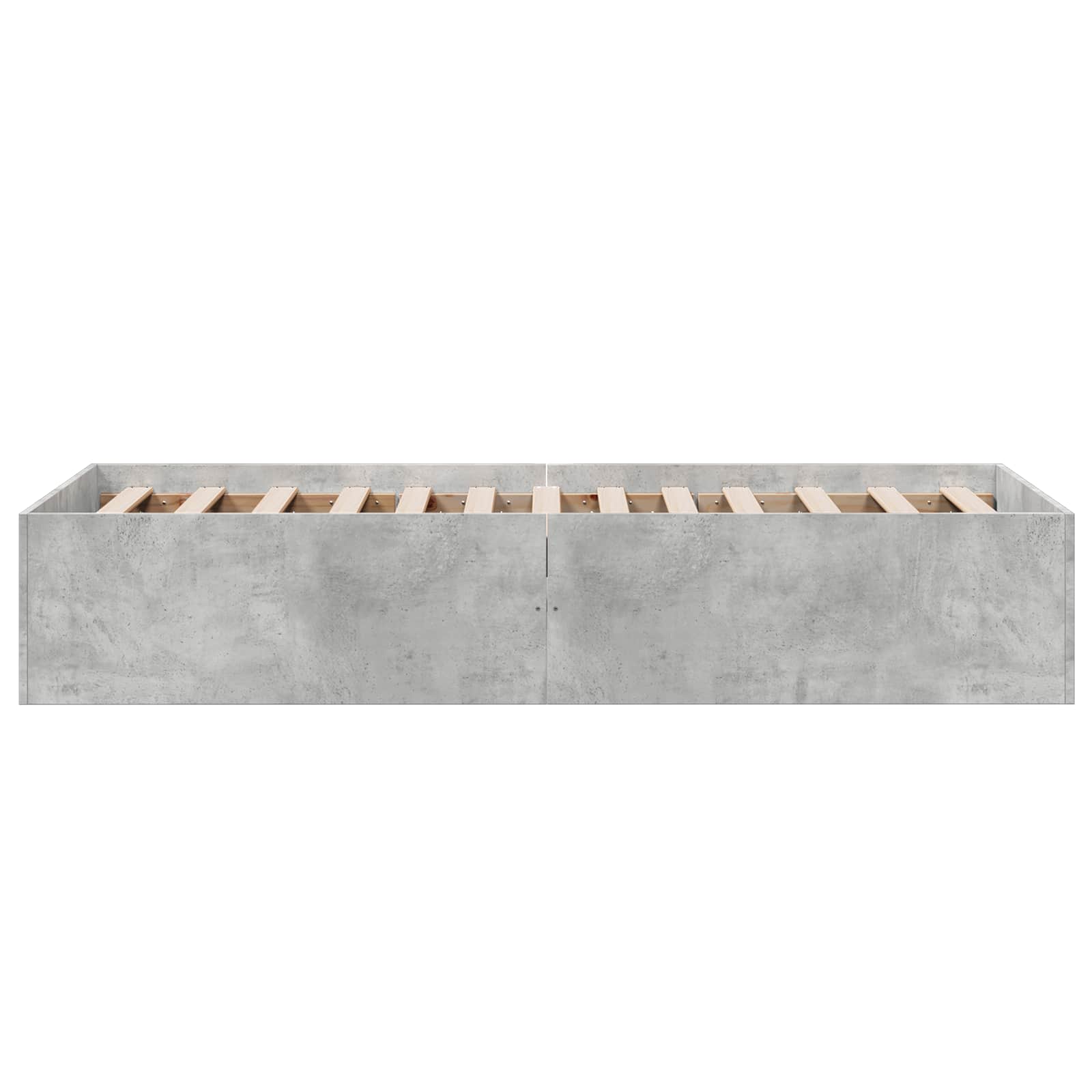 Okvir kreveta za pod Betonska siva 80 x 200 cm