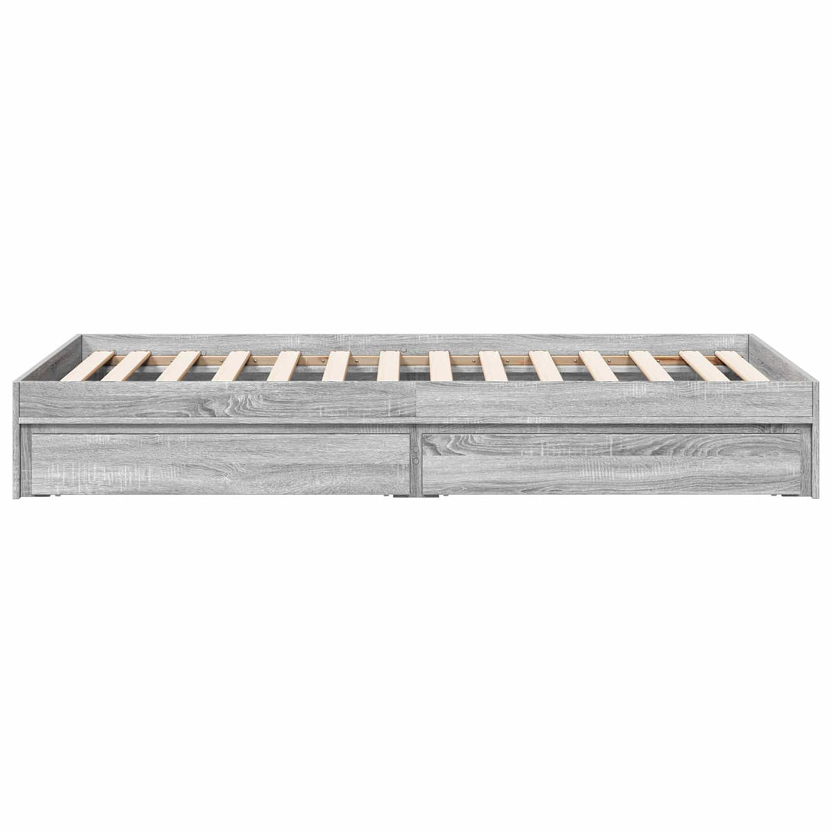 Okvir kreveta s pohranom s ladicama Siva Sonoma 80 x 200 cm