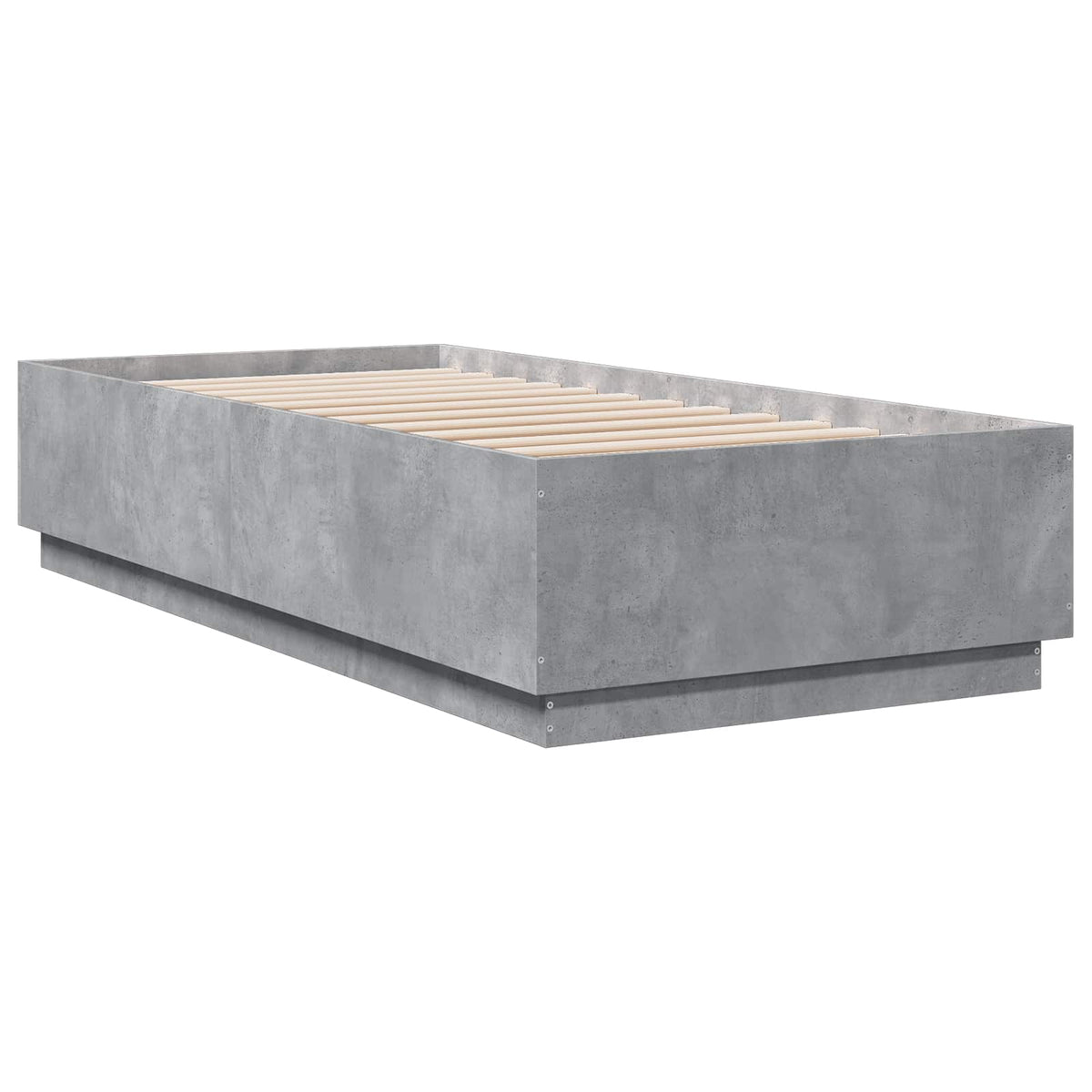 Krevetna konstrukcija Betonska siva 80 x 200 cm