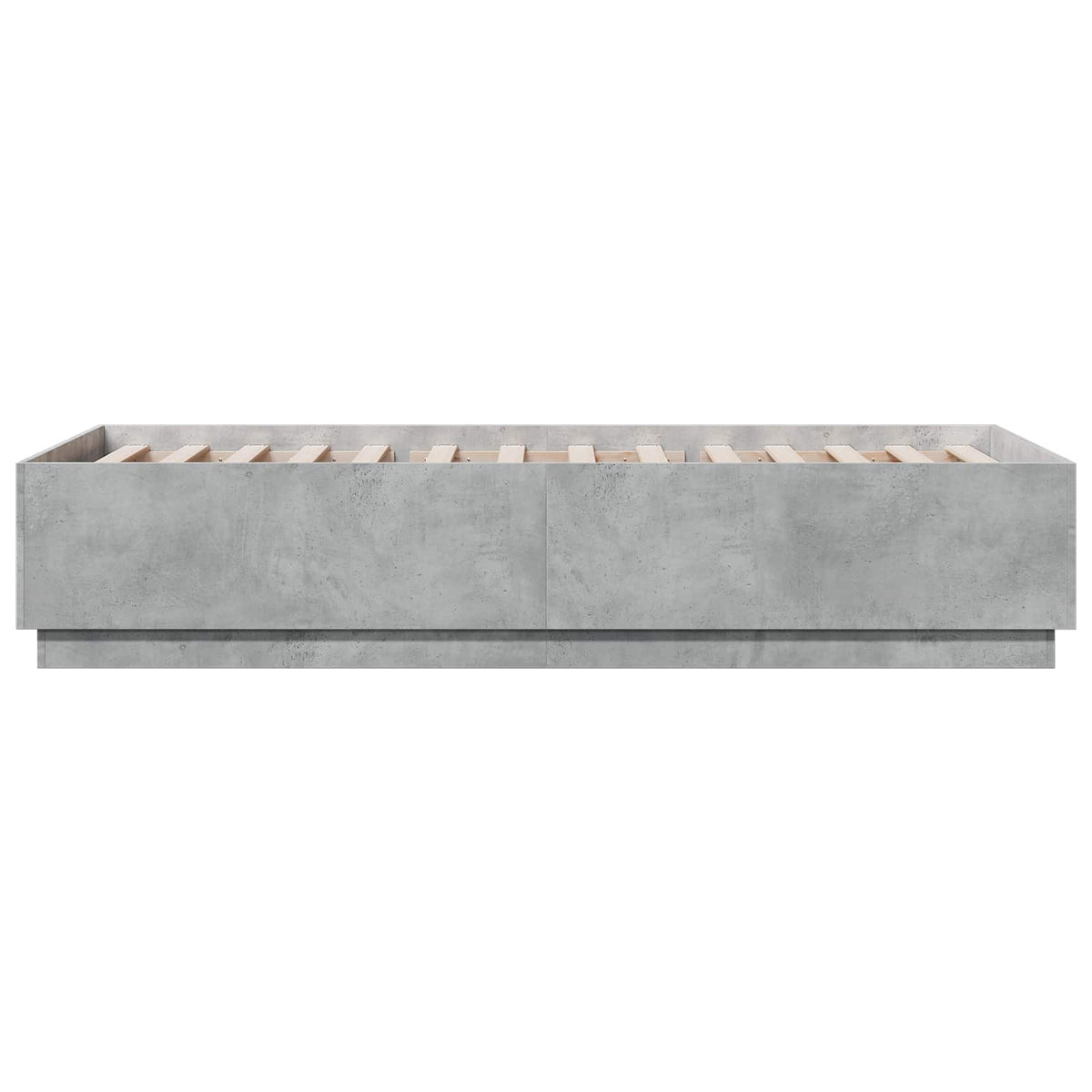 Krevetna konstrukcija Betonska siva 80 x 200 cm