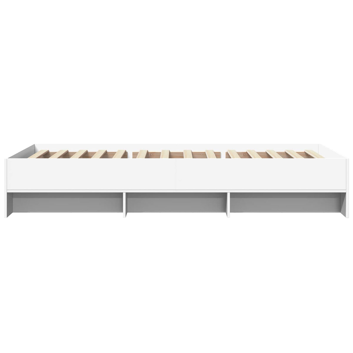 Krevetna konstrukcija Bijela 80 x 200 cm Konstruirano drvo