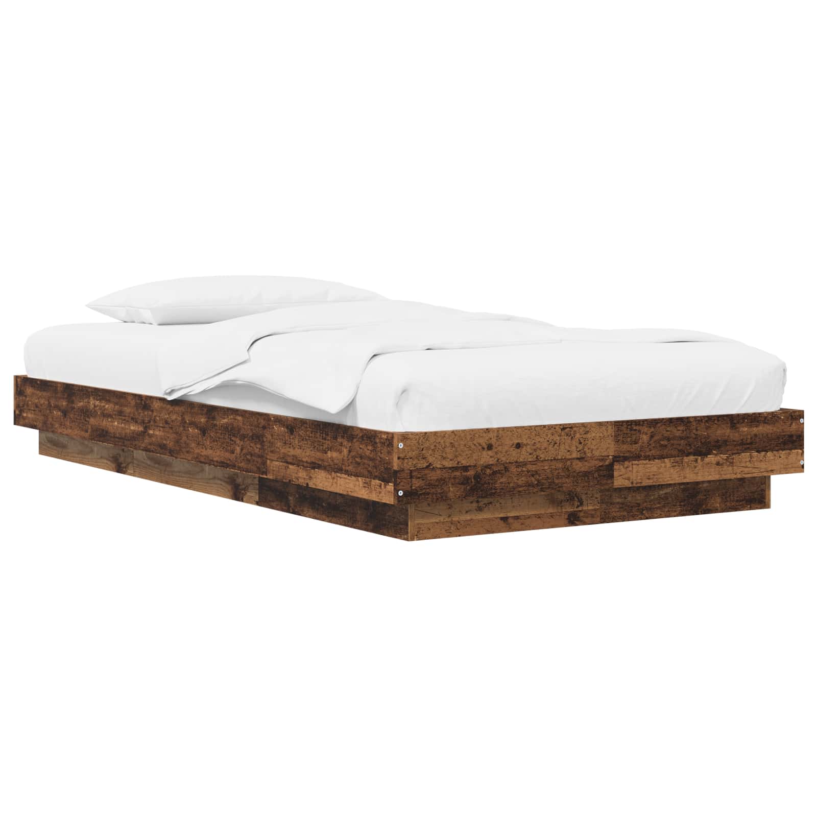 Okvir kreveta za pod Staro drvo 80 x 210 cm Konstruirano drvo