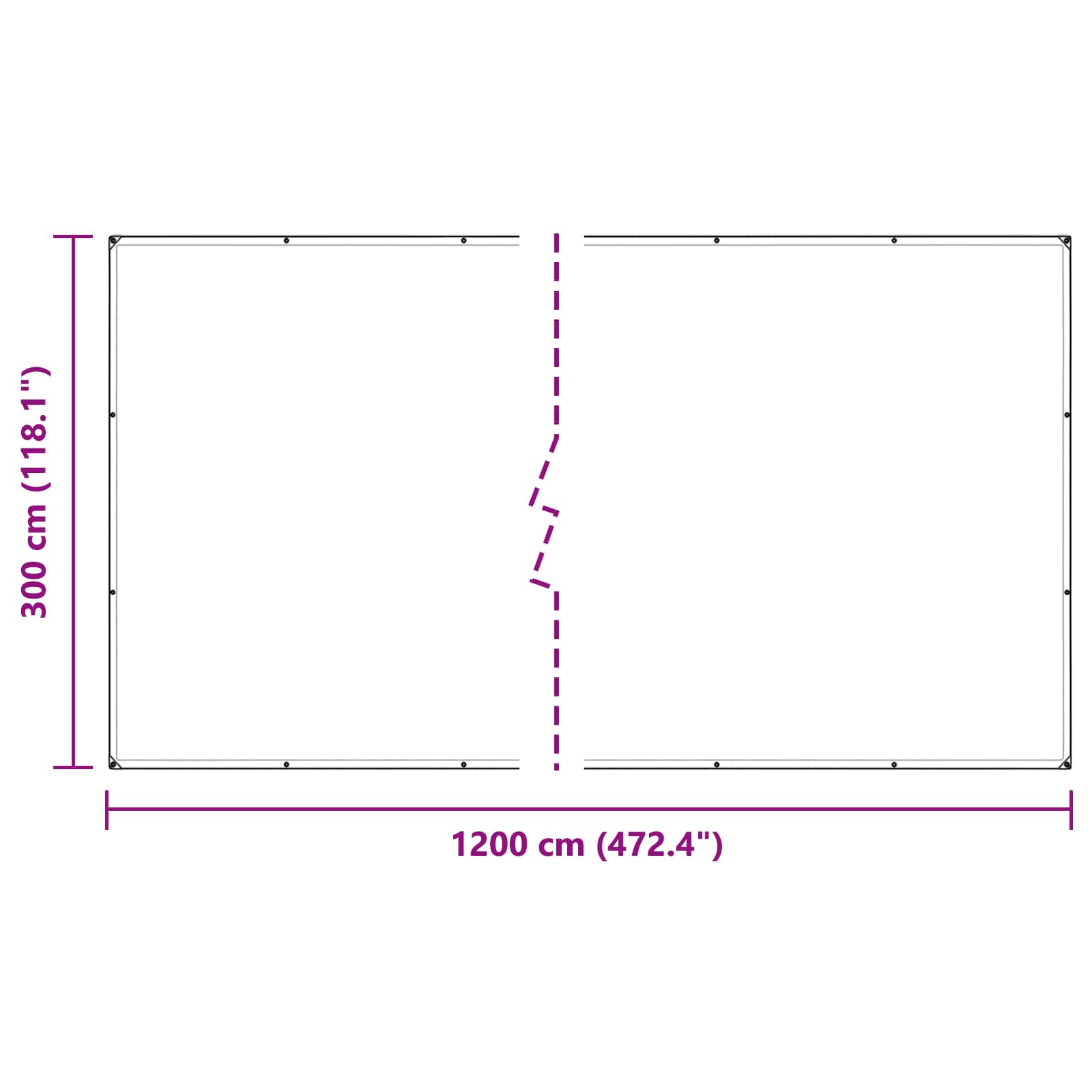 Pokrov za biljke *Transparent*an 3 x 12 m PE