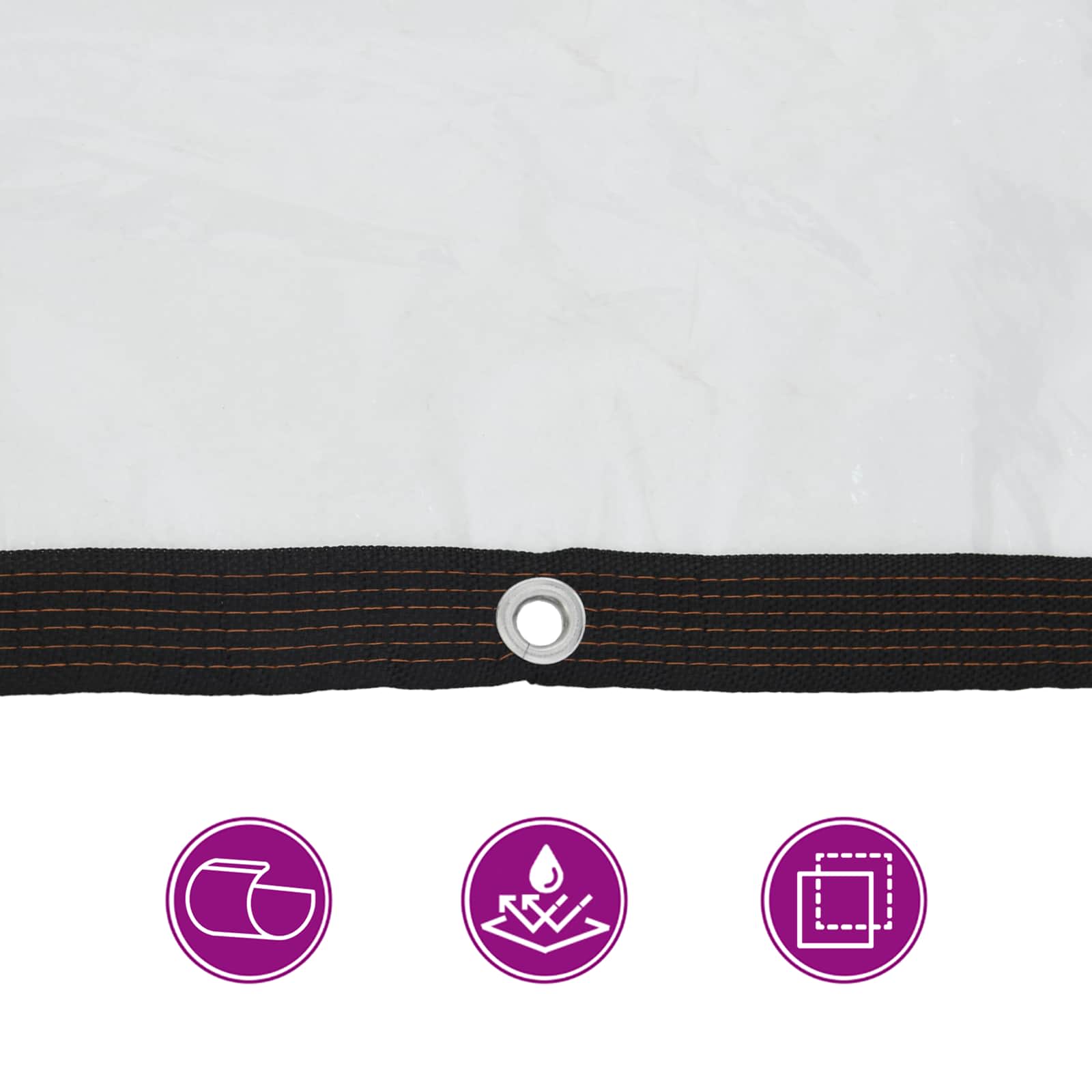 Pokrov za biljke *Transparent*an 6 x 8 m PE