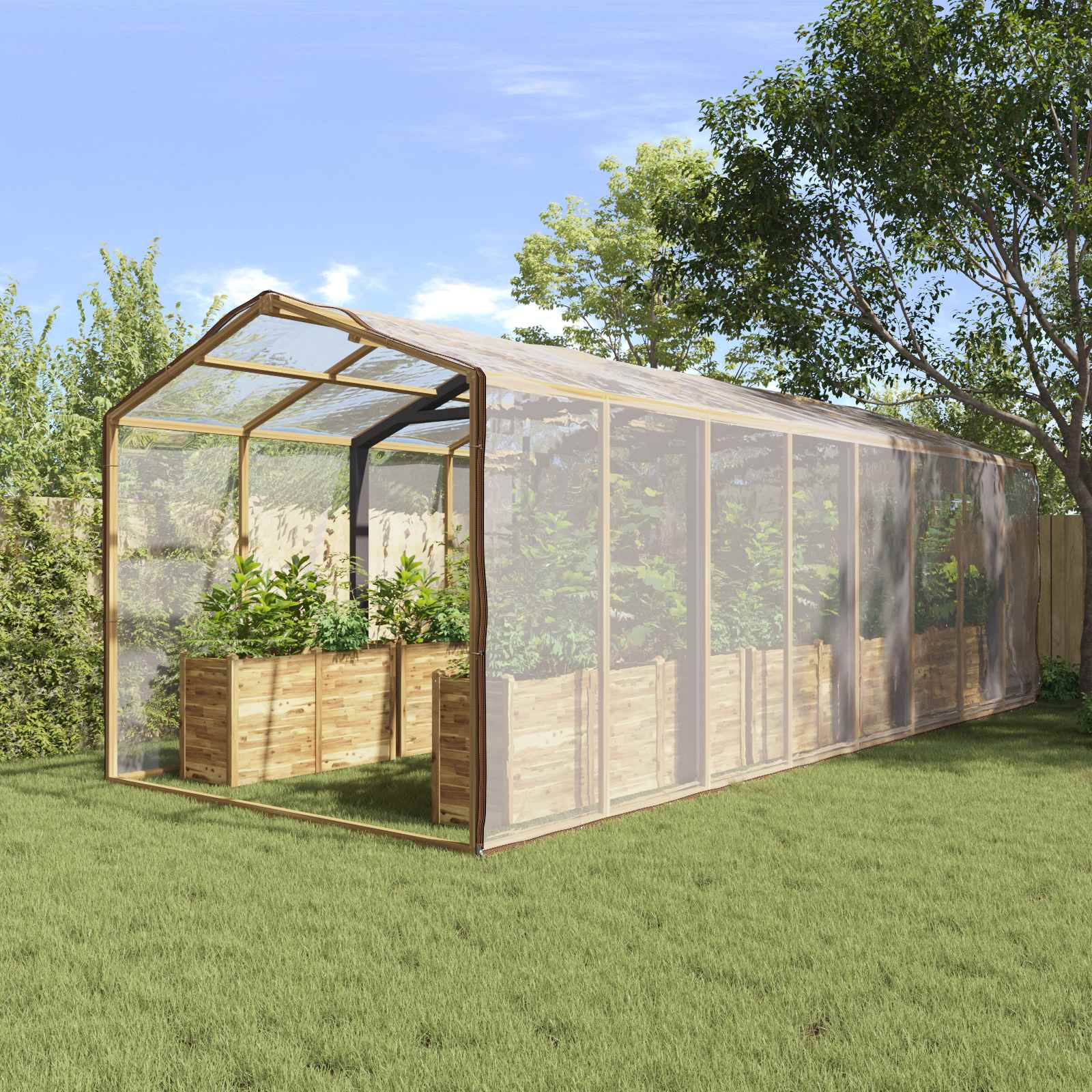 Pokrov za biljke *Transparent*an 6 x 10 m PE