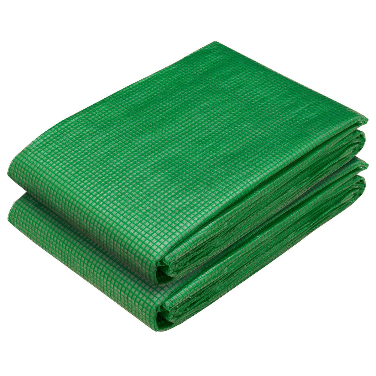 Cerada s rupama 2 kom. Zelena 4 x 6 m 260 gsm PE