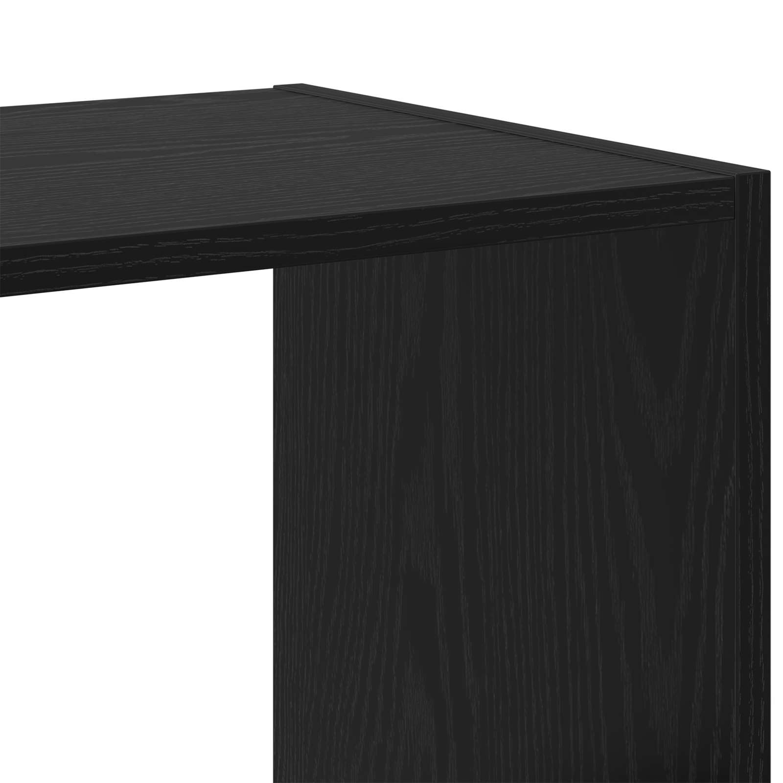 Police za knjige Crni hrast 102 x 32 x 102 cm