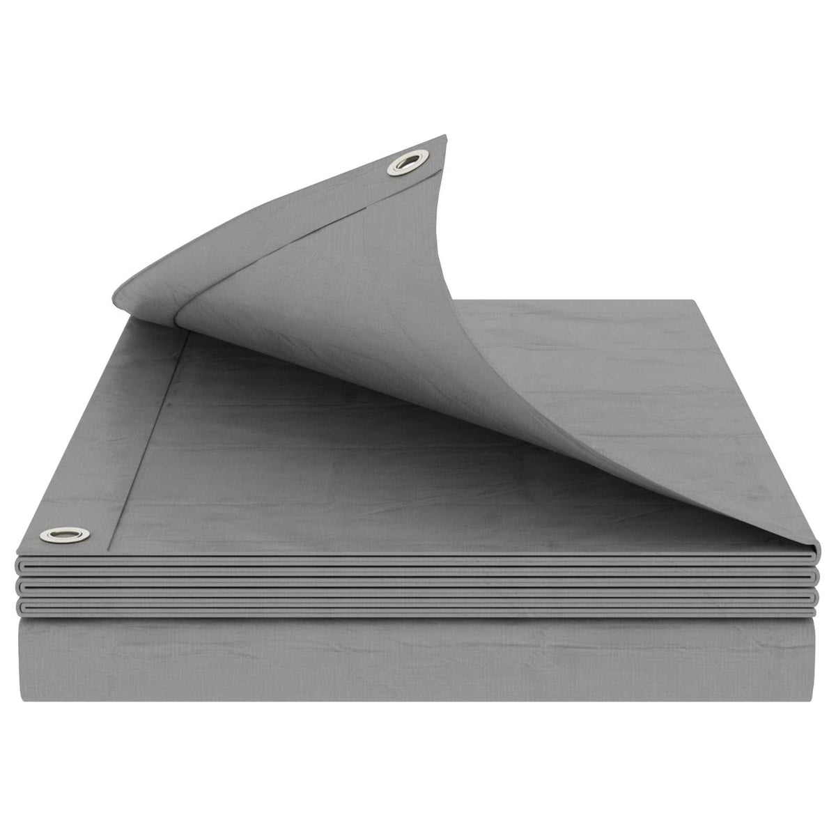 Cerada s rupama Svjetlosiva 2 x 3 m 260 gsm PE