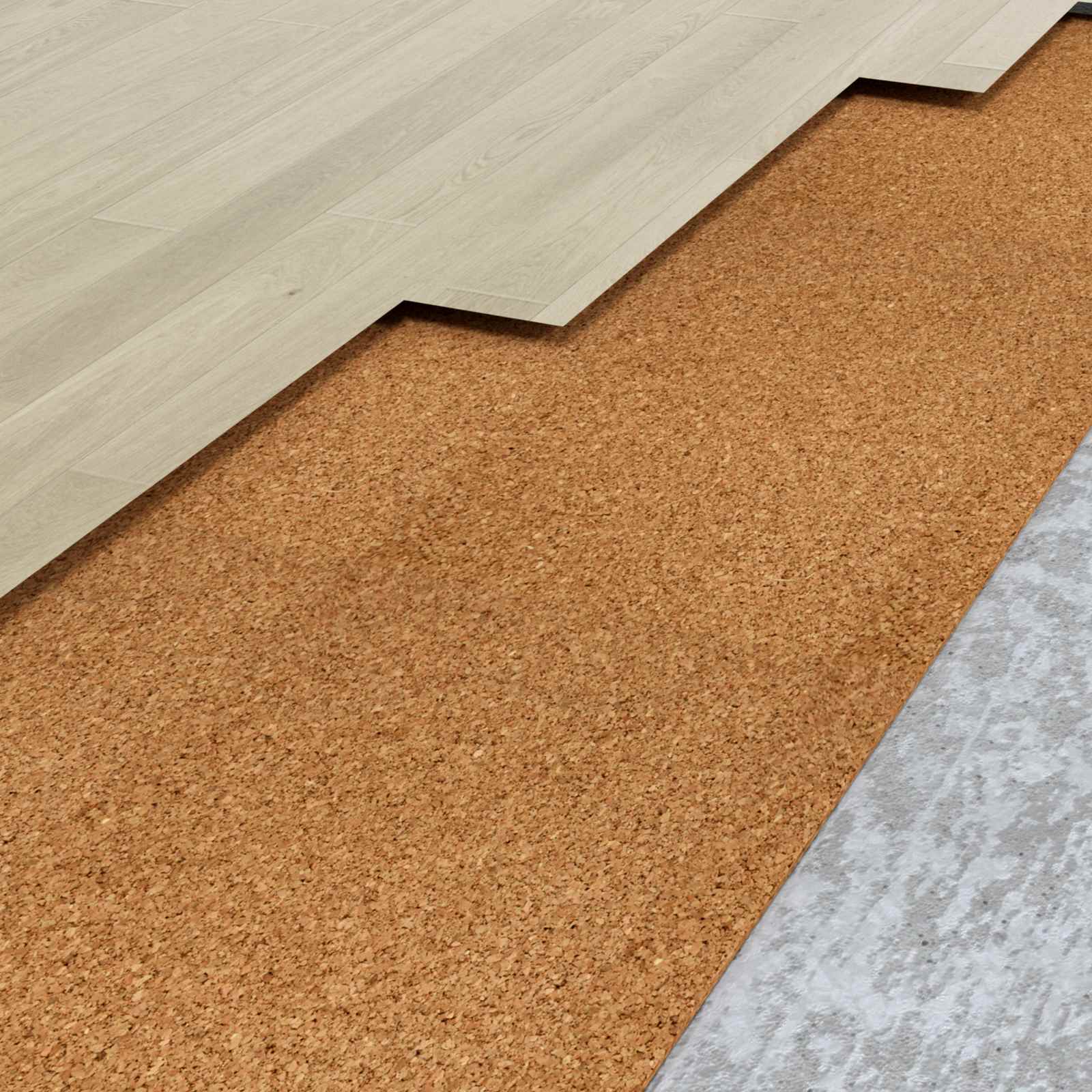 Plutena Ploča 12 pcs 100 x 50 x 1 cm Pluta Smeđa