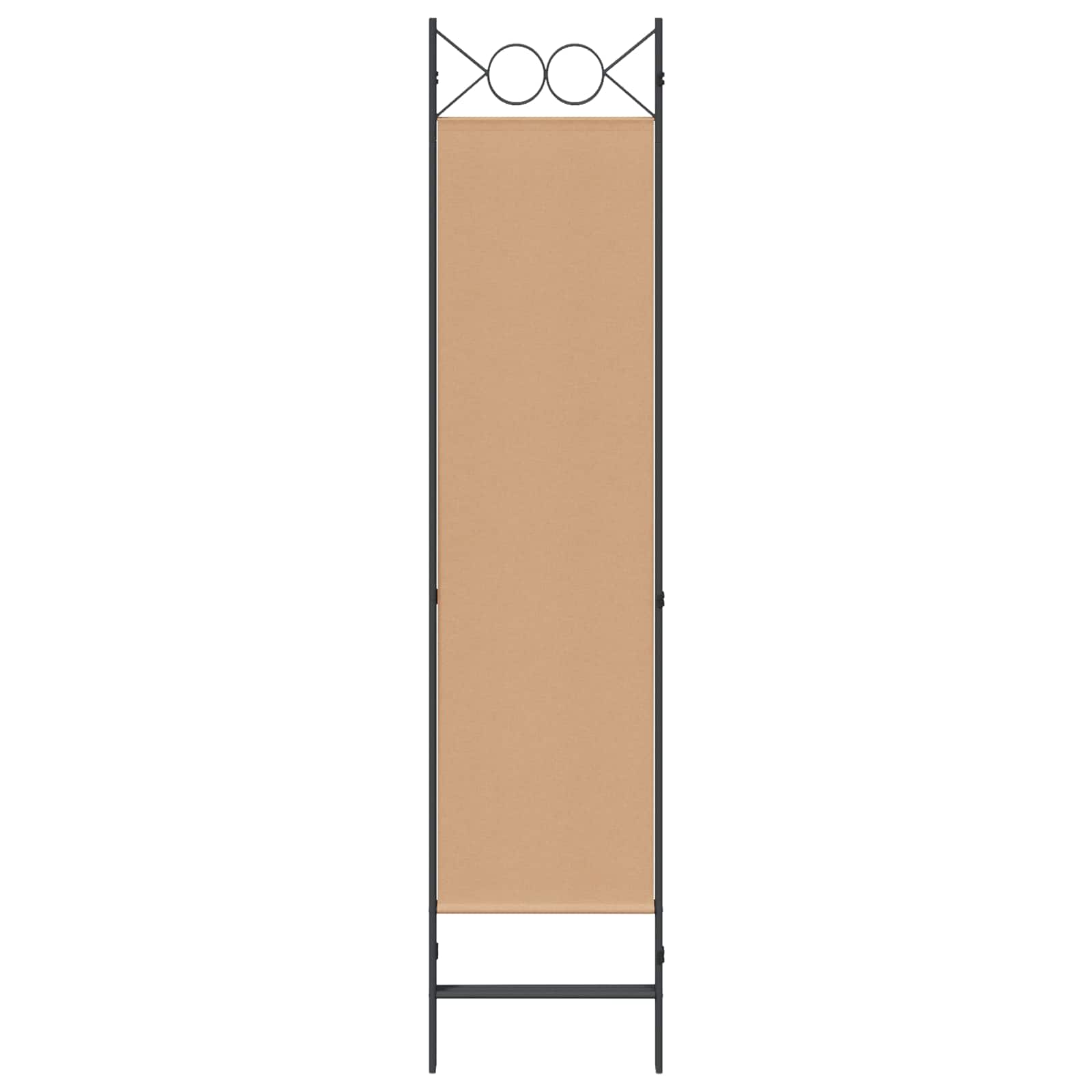 3-panelni pregradni zid Bež 120 x 180 cm Tkanina