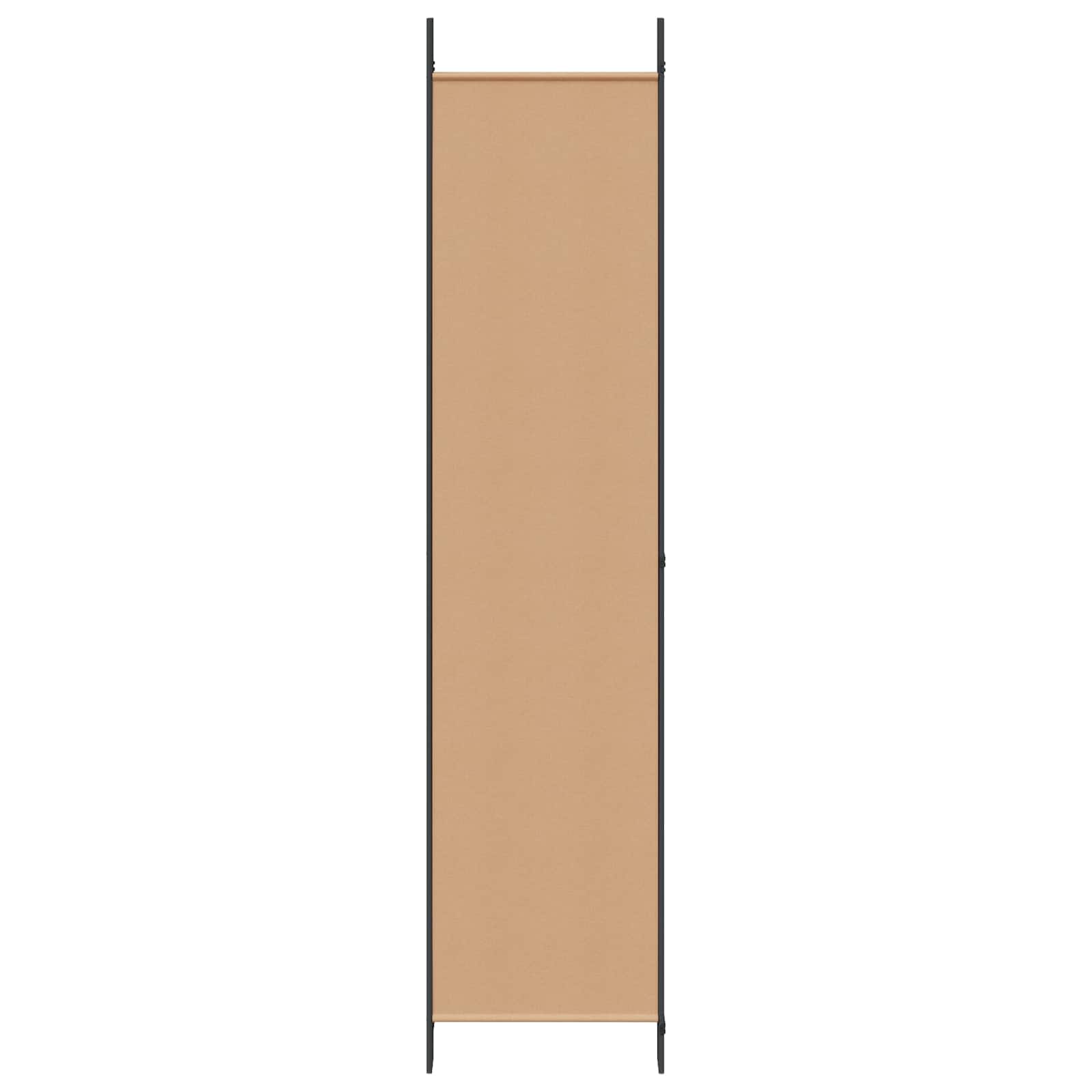 4-panelni pregradni zid Bež 200 x 220 cm Tkanina