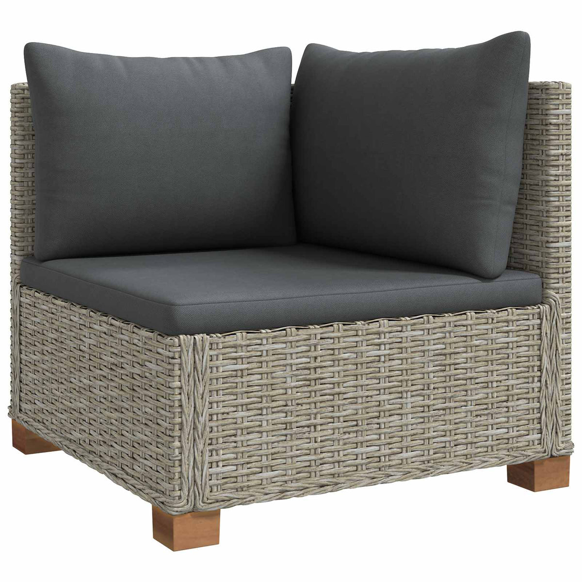 7 kom. Ratan Lounge Set s Jastucima GENDT Prirodni ratan