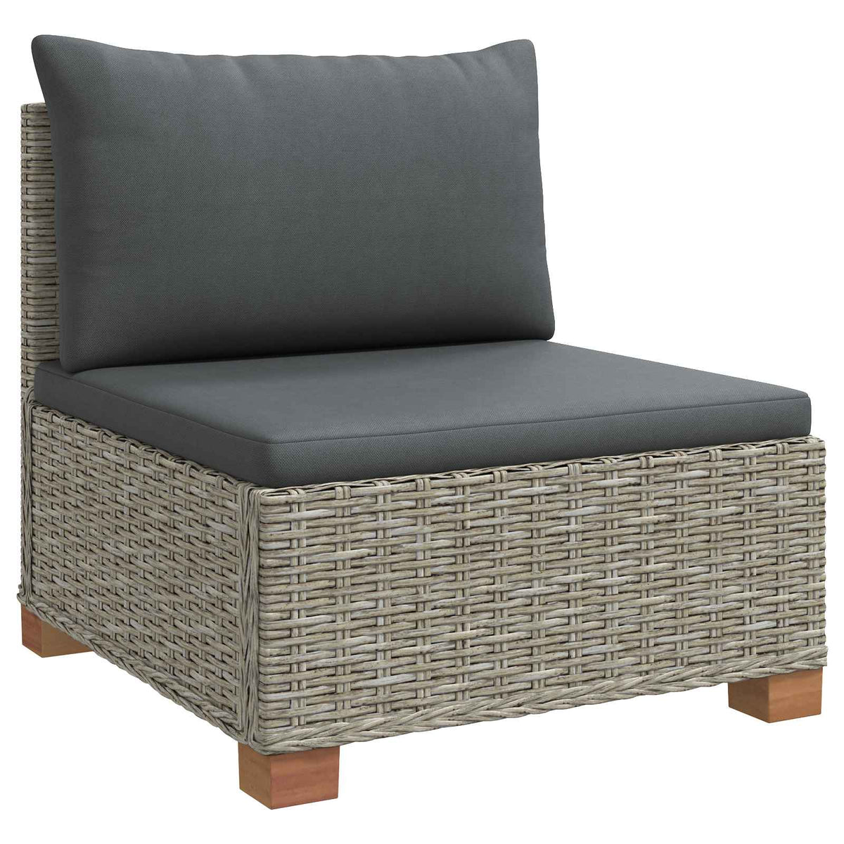 7 kom. Ratan Lounge Set s Jastucima GENDT Prirodni ratan