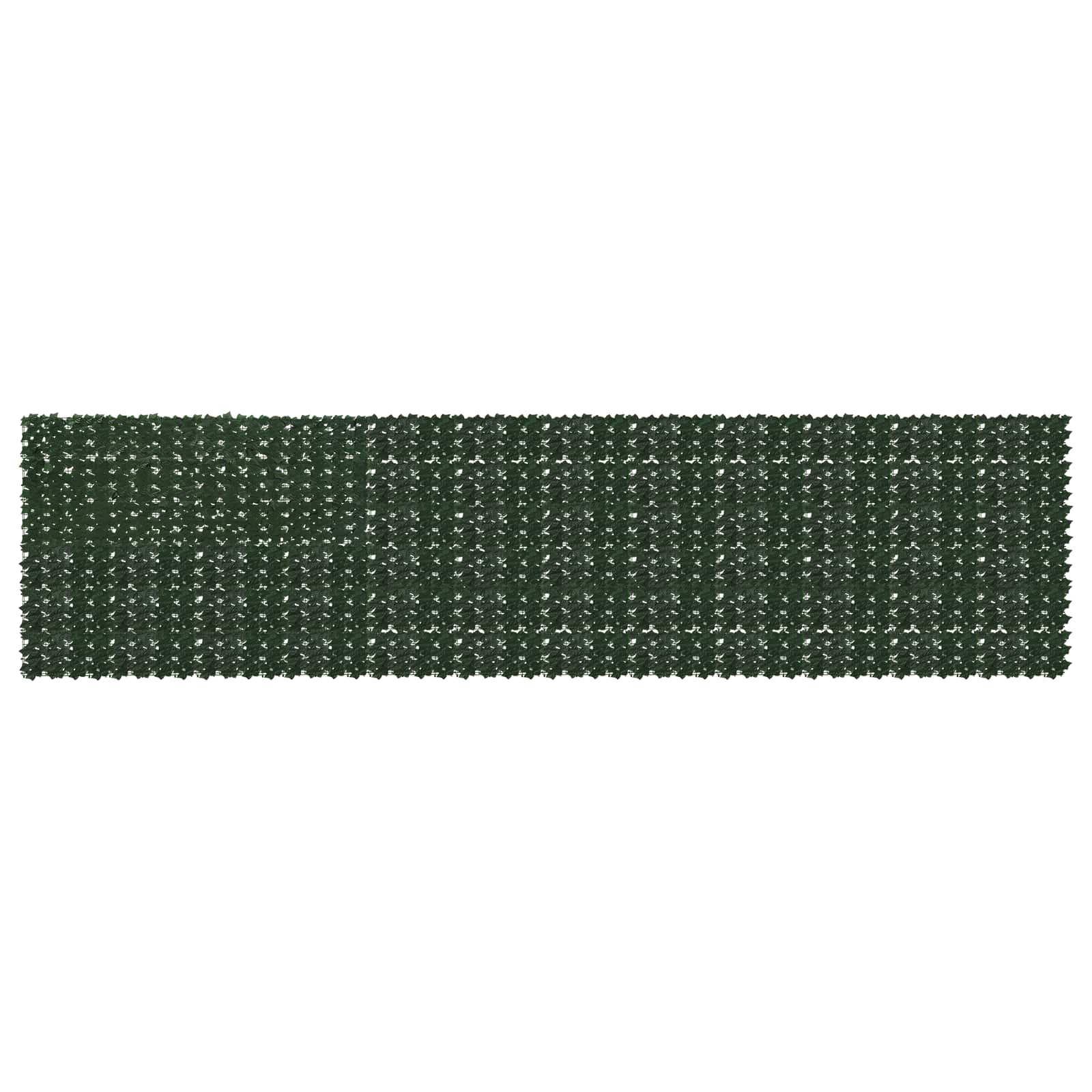 Zaslon za balkon s lišćem Tamnozelena 600 x 150 cm