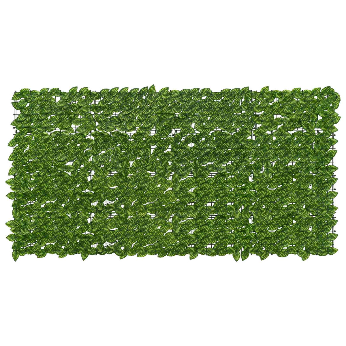 Zaslon za balkon s lišćem Zelena i žuta 200 x 100 cm