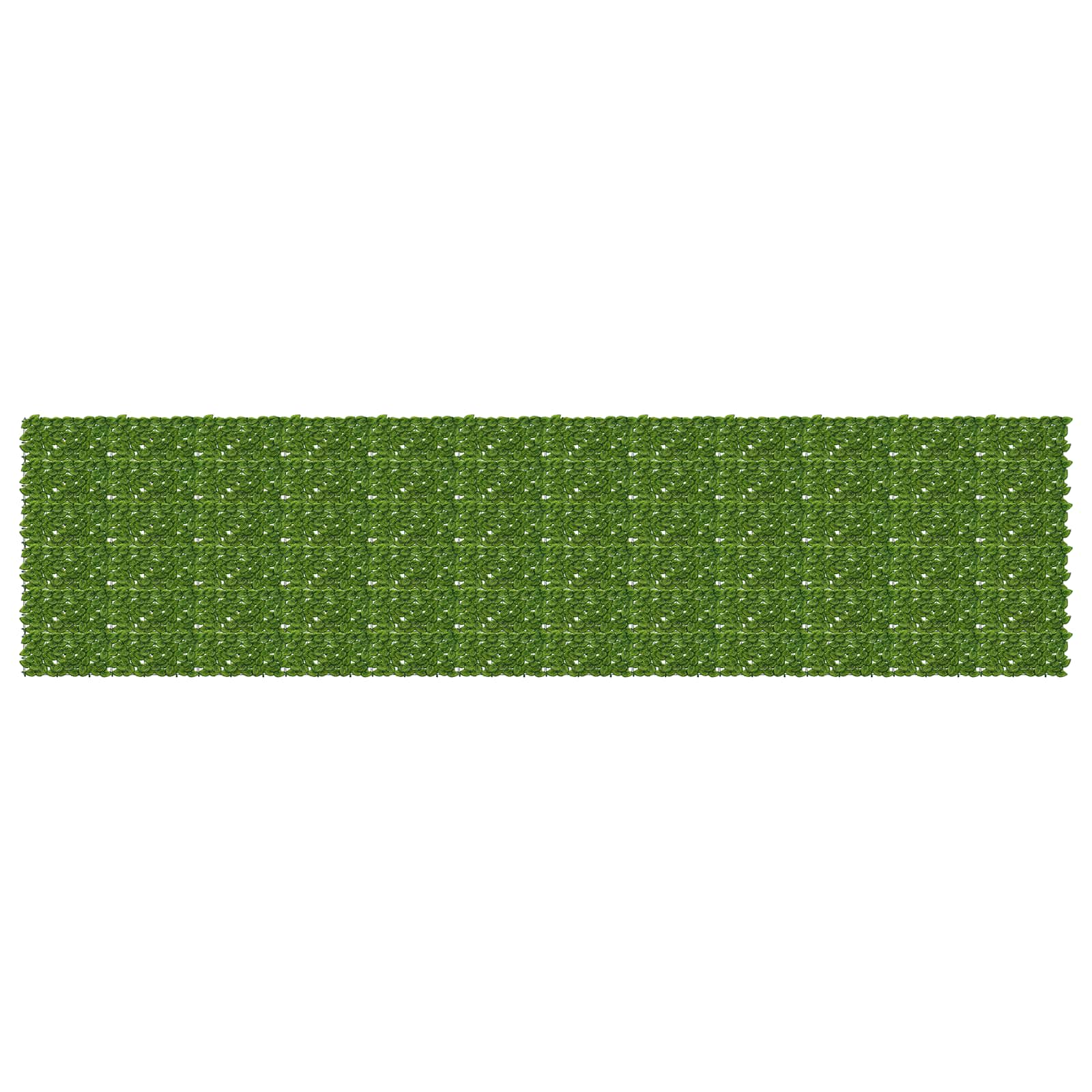 Zaslon za balkon s lišćem Zelena i žuta 600 x 150 cm