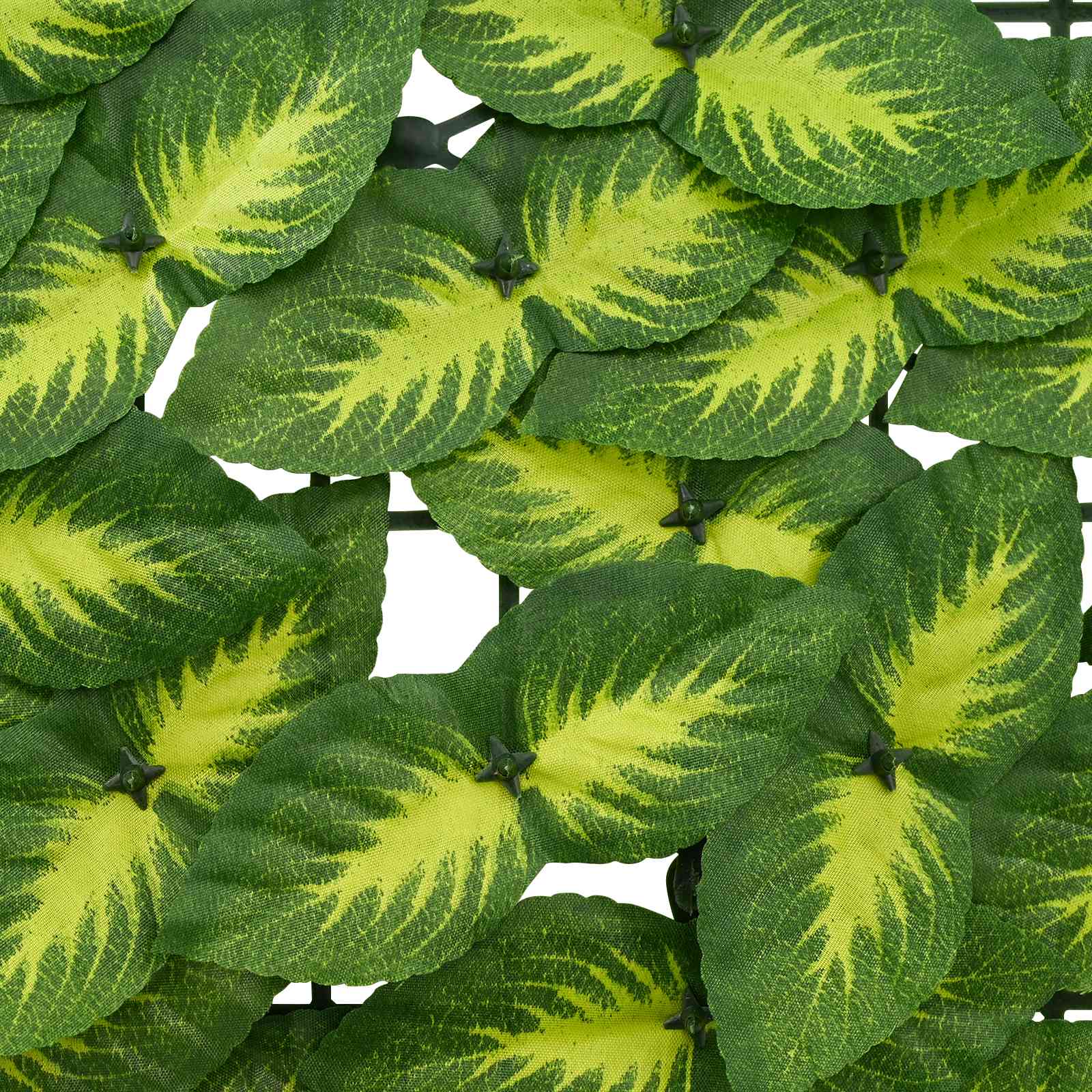 Zaslon za balkon s lišćem Zelena i žuta 300 x 75 cm