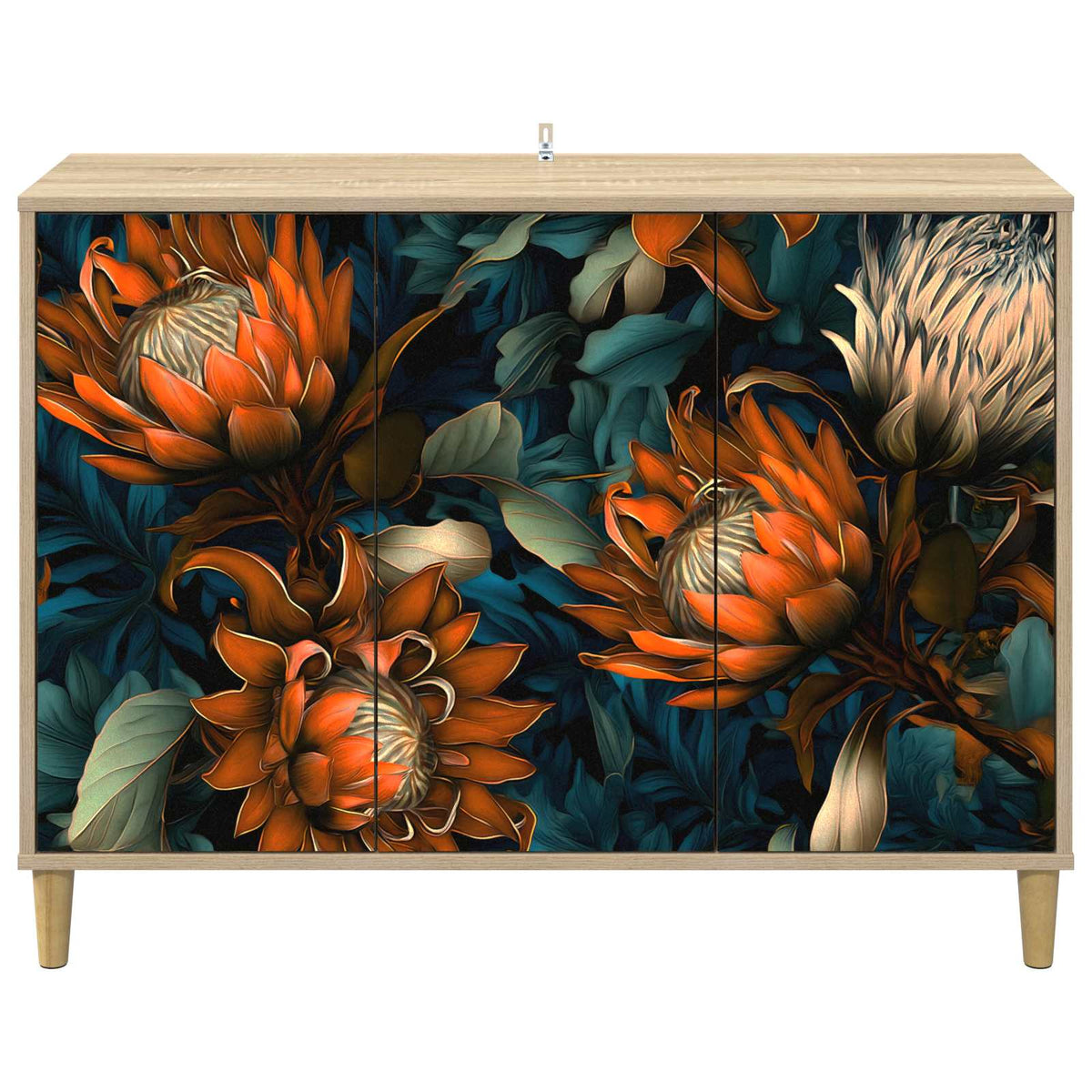 Kreveta LOCHEM Sonoma 102 x 33 x 75 cm Konstruirano drvo