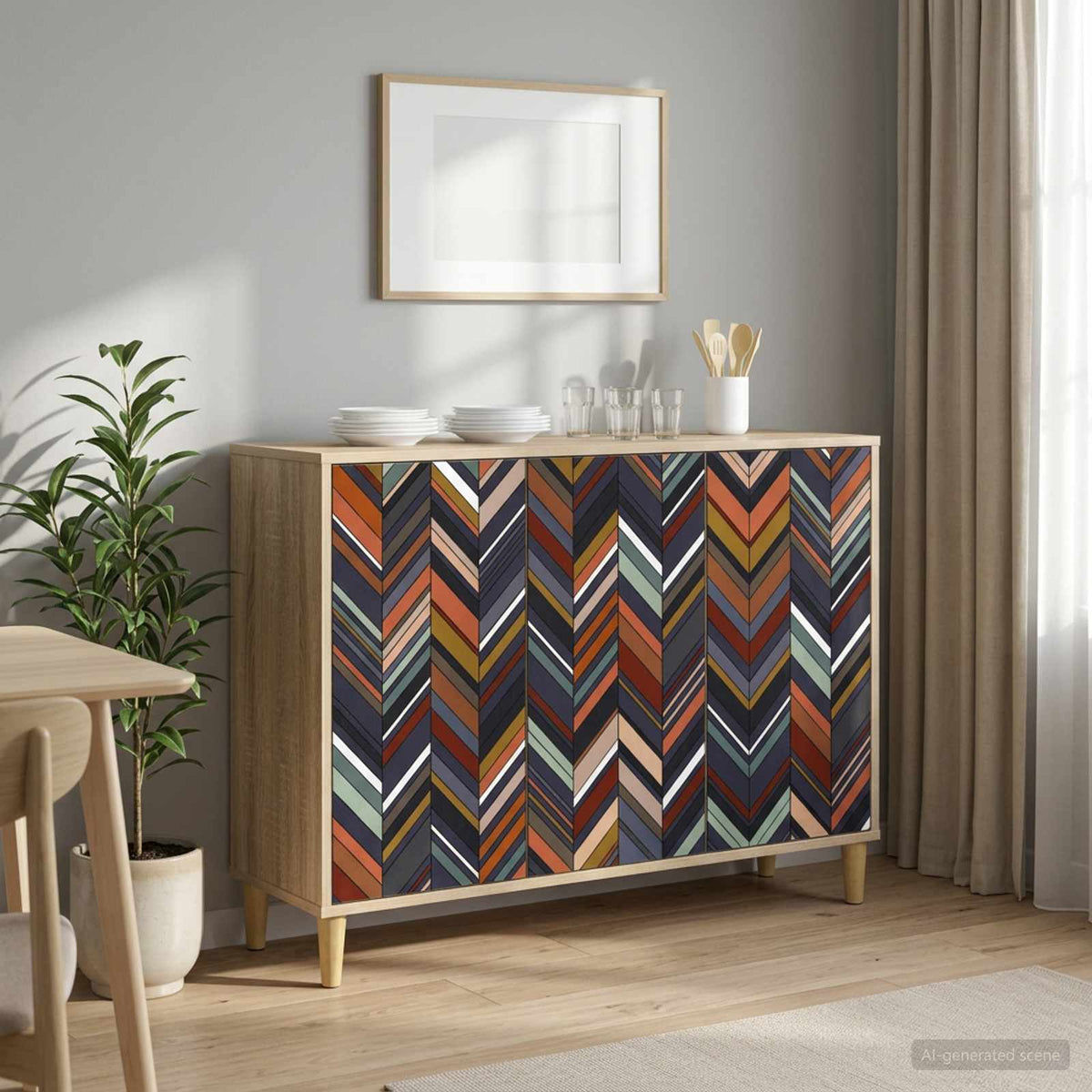 Kreveta OMMEN Sonoma 102 x 33 x 75 cm Konstruirano drvo