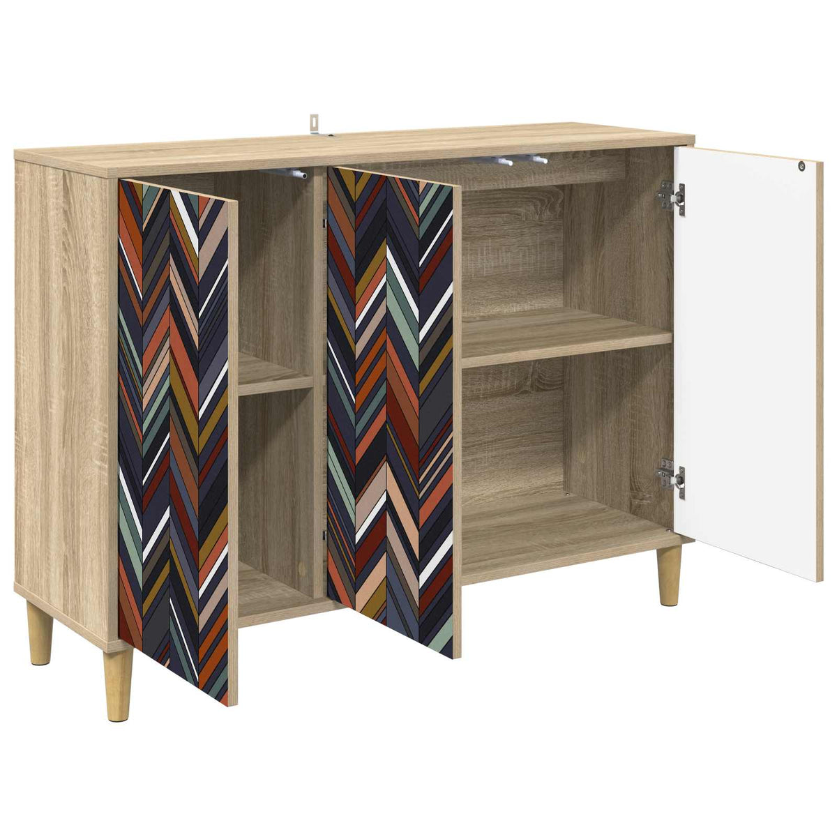 Kreveta OMMEN Sonoma 102 x 33 x 75 cm Konstruirano drvo